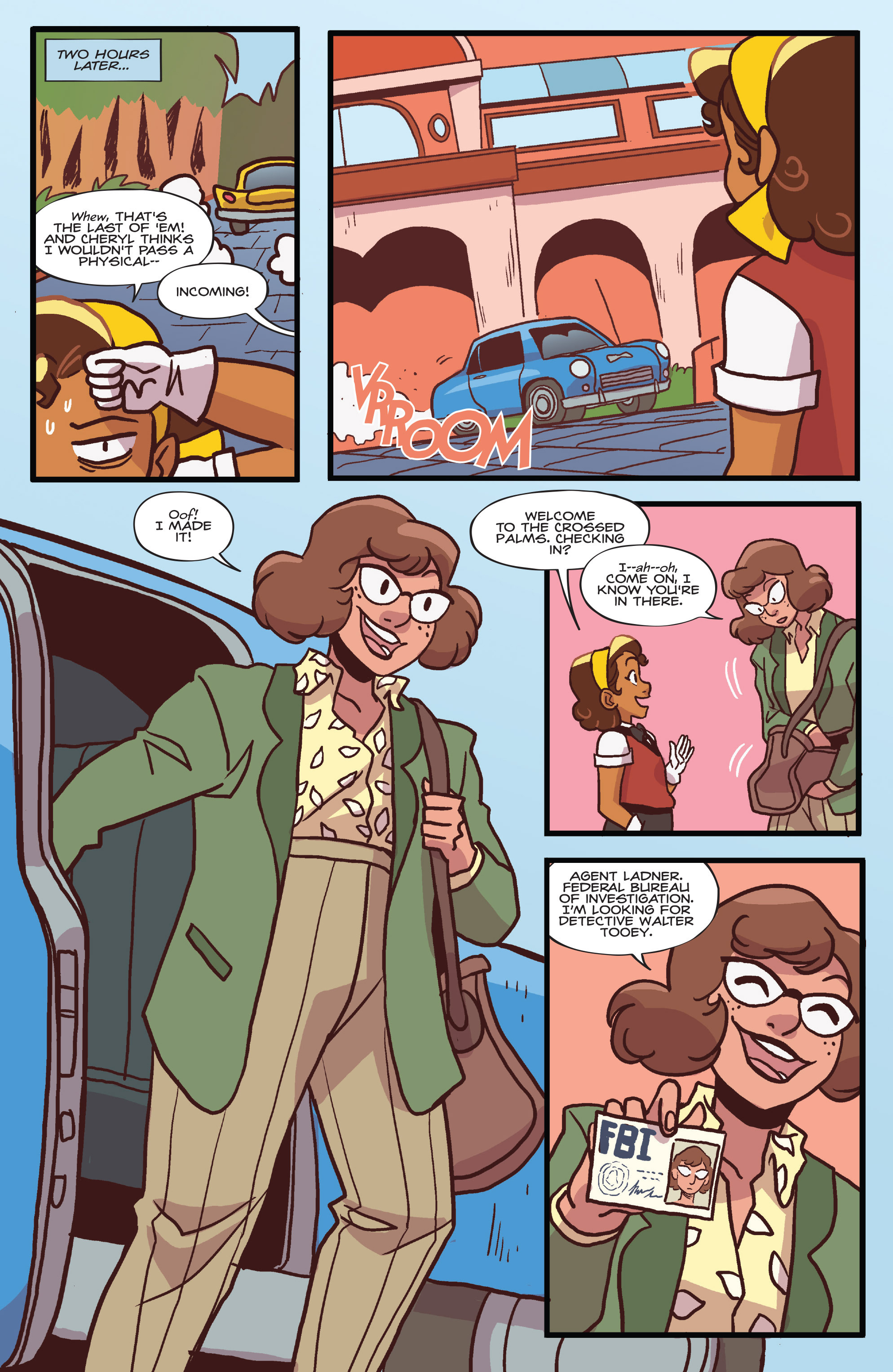 Read online Goldie Vance comic -  Issue #5 - 17