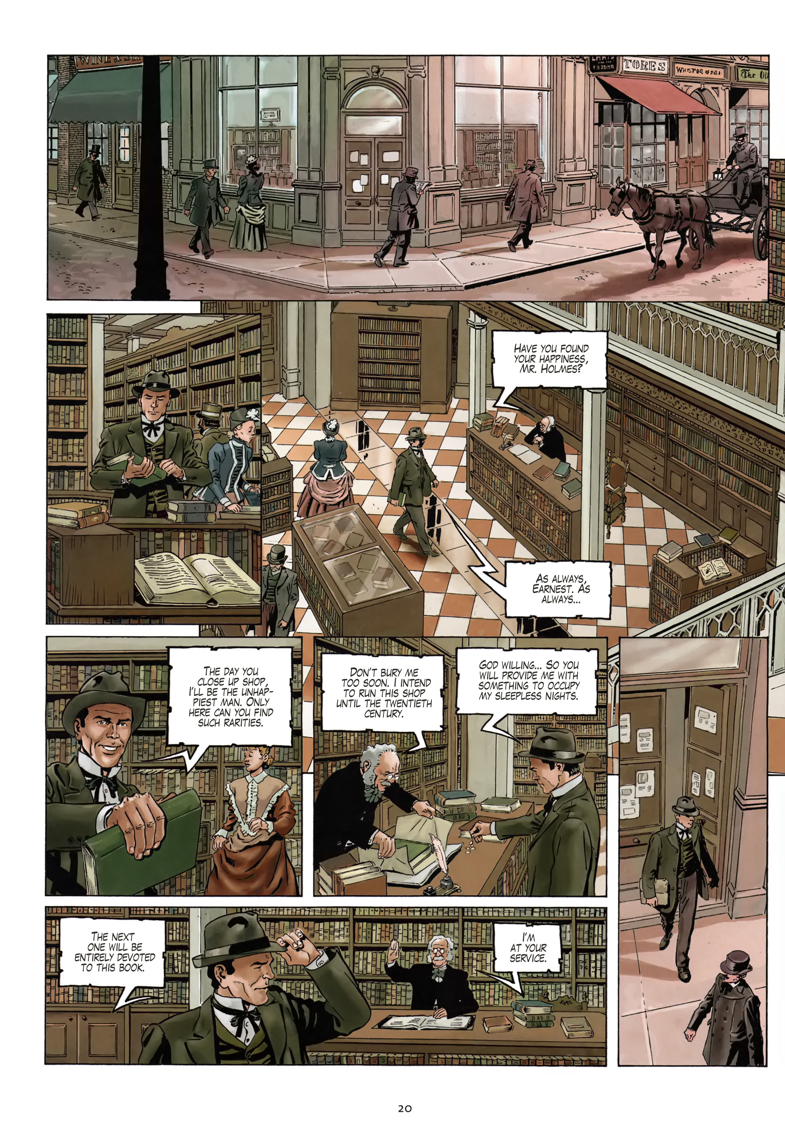 Read online Sherlock Holmes: Crime Alleys comic -  Issue # TPB 1 - 21