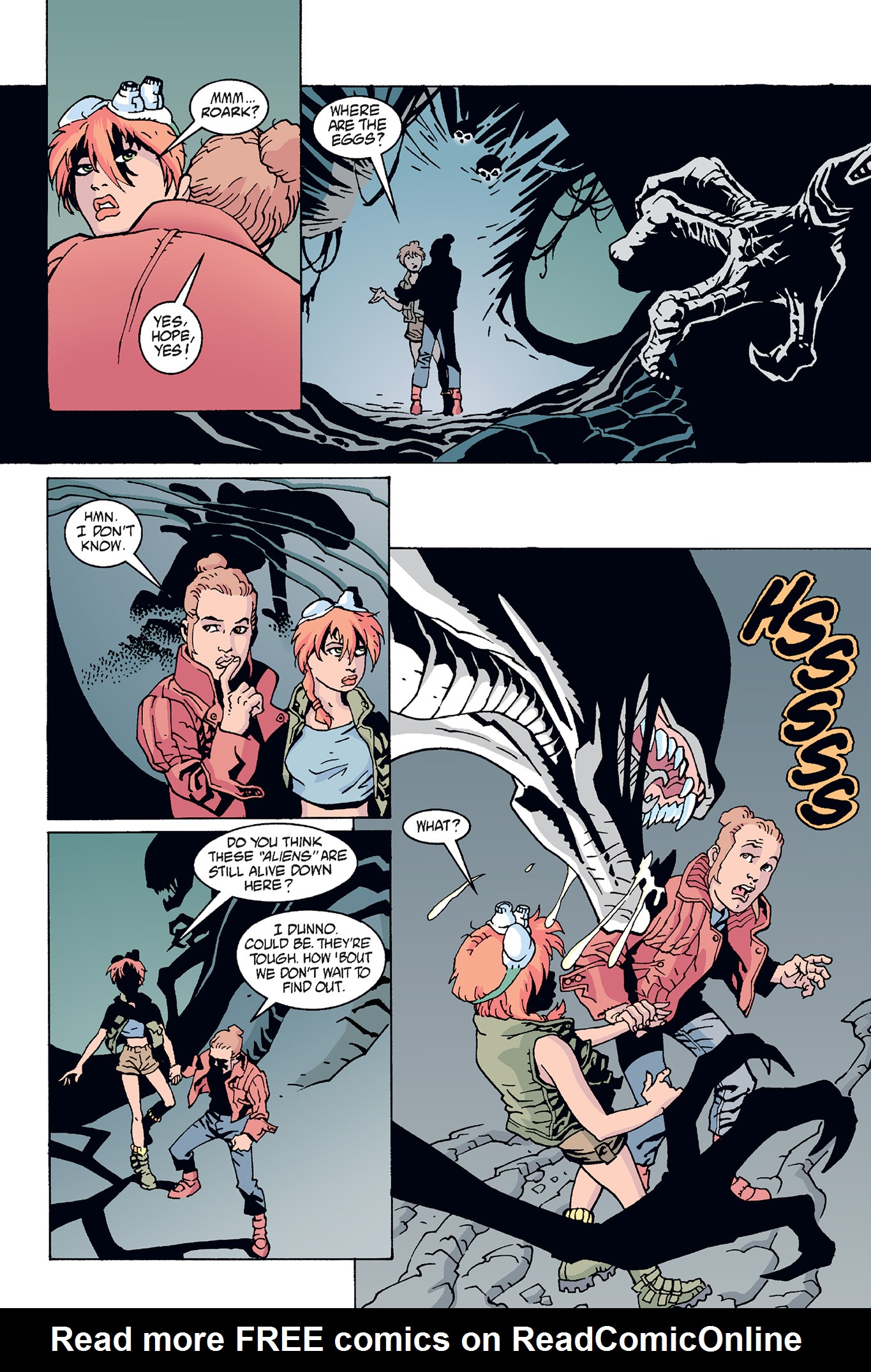 Read online Aliens: Wraith comic -  Issue # Full - 11