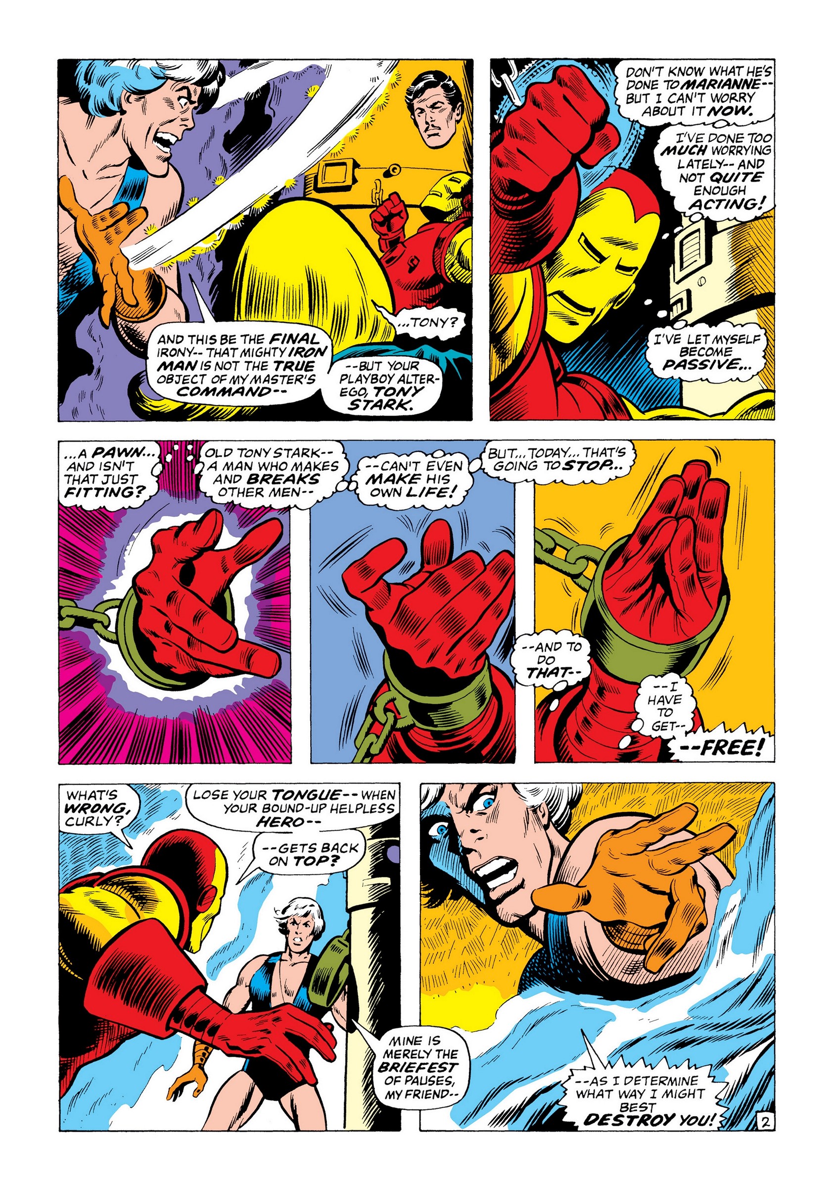 Read online Marvel Masterworks: The Invincible Iron Man comic -  Issue # TPB 8 (Part 1) - 89