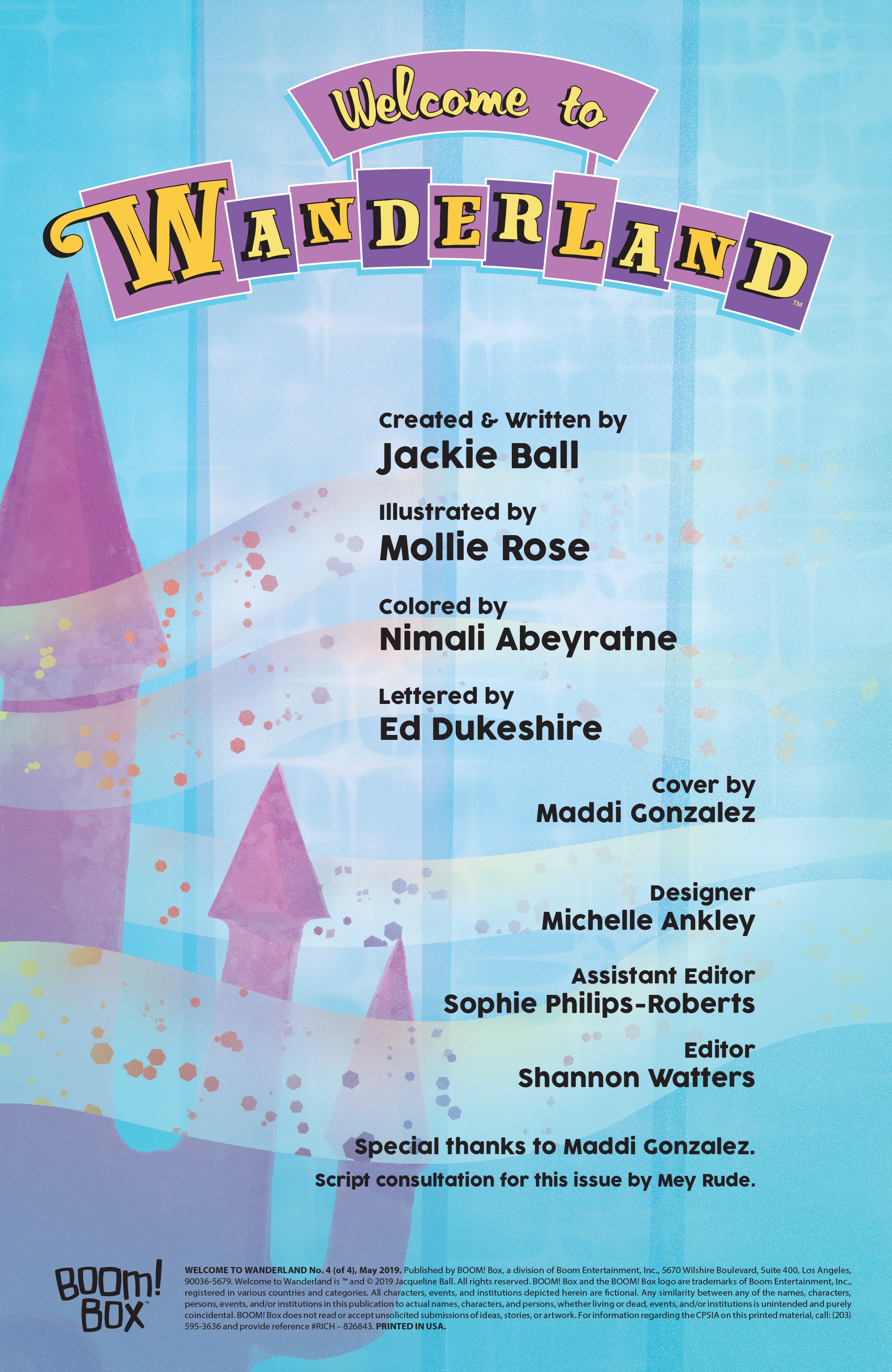Read online Welcome To Wanderland comic -  Issue #4 - 2