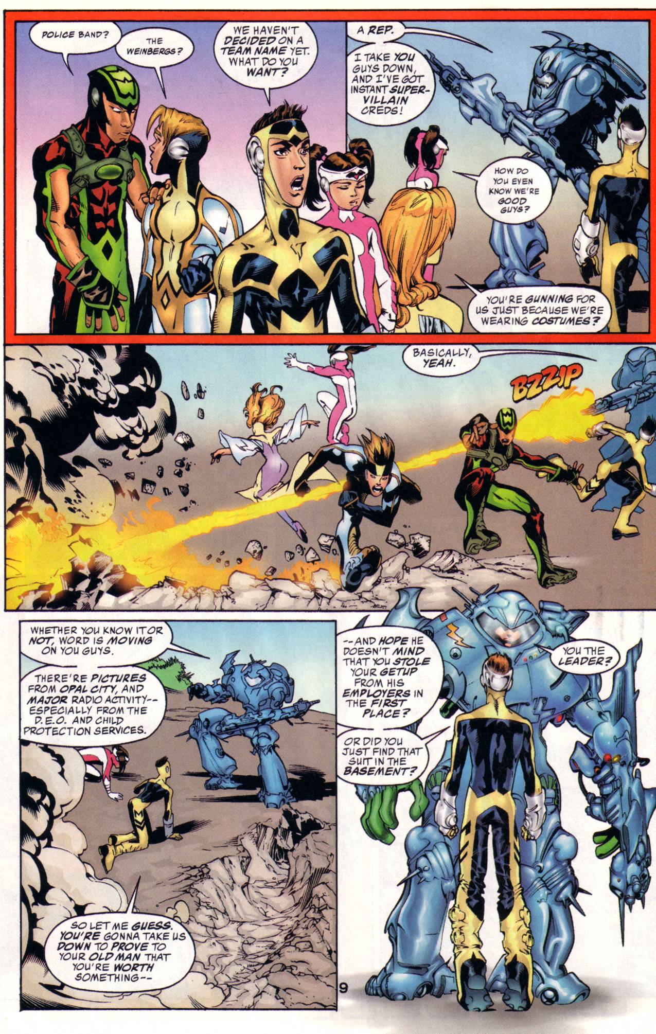 Read online Relative Heroes comic -  Issue #3 - 10