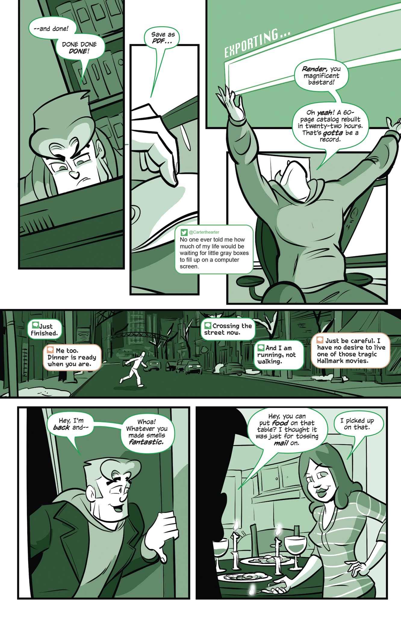 Read online Long Distance comic -  Issue #2 - 43