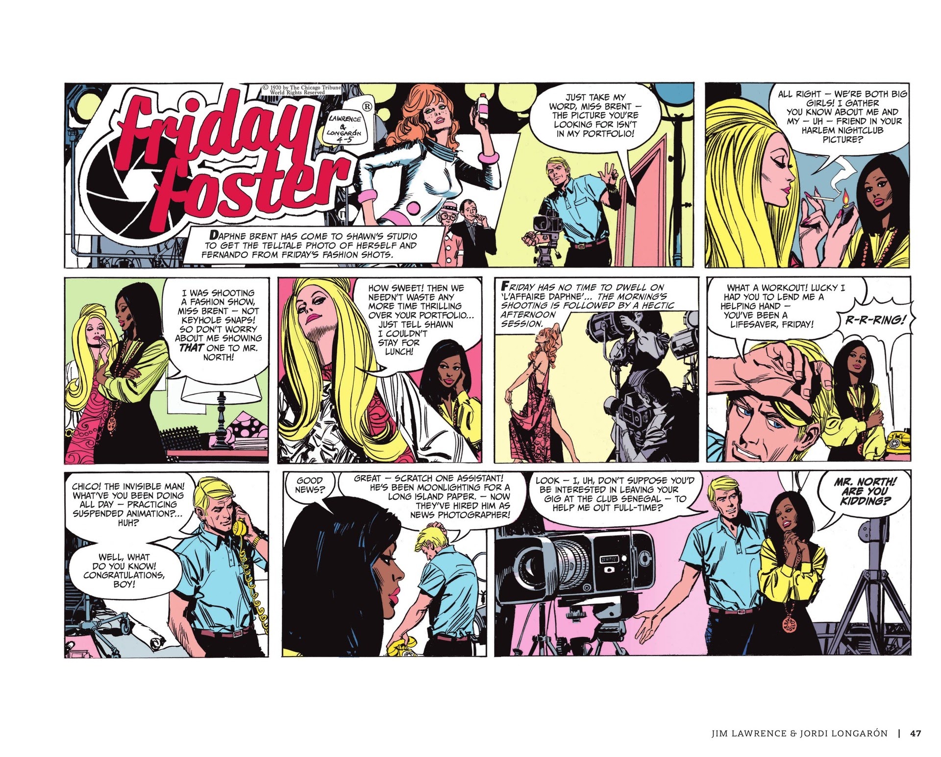 Read online Friday Foster: The Sunday Strips comic -  Issue # TPB (Part 1) - 48