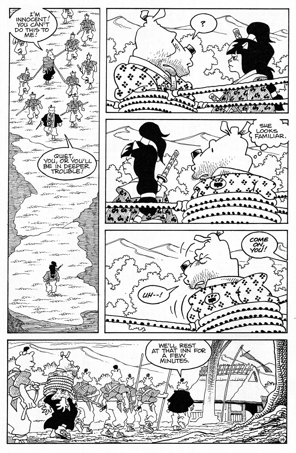 Read online Usagi Yojimbo (1996) comic -  Issue #15 - 15