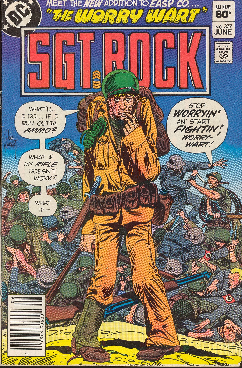 Read online Sgt. Rock comic -  Issue #377 - 1