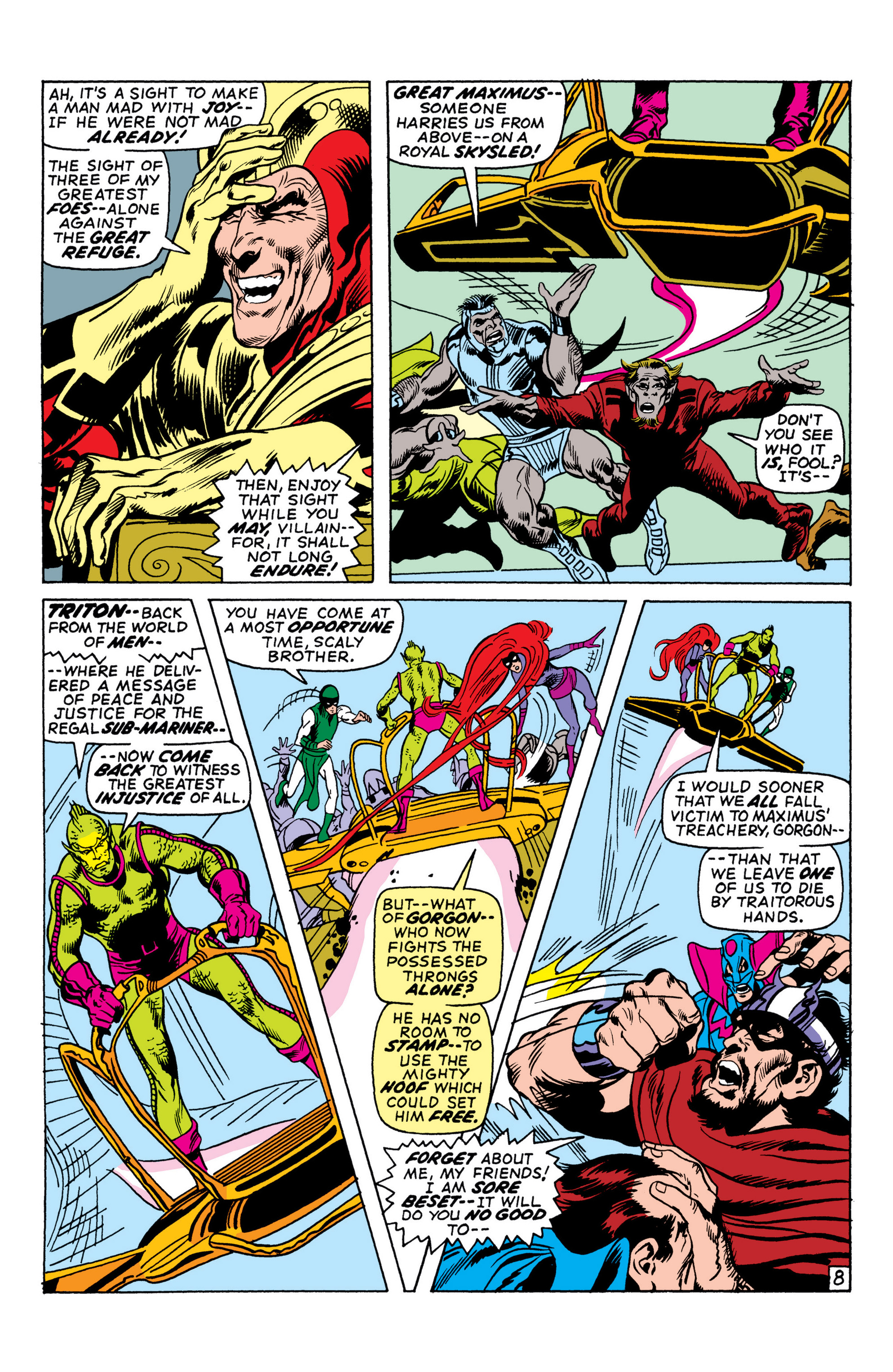 Read online Marvel Masterworks: The Inhumans comic -  Issue # TPB 1 (Part 2) - 32