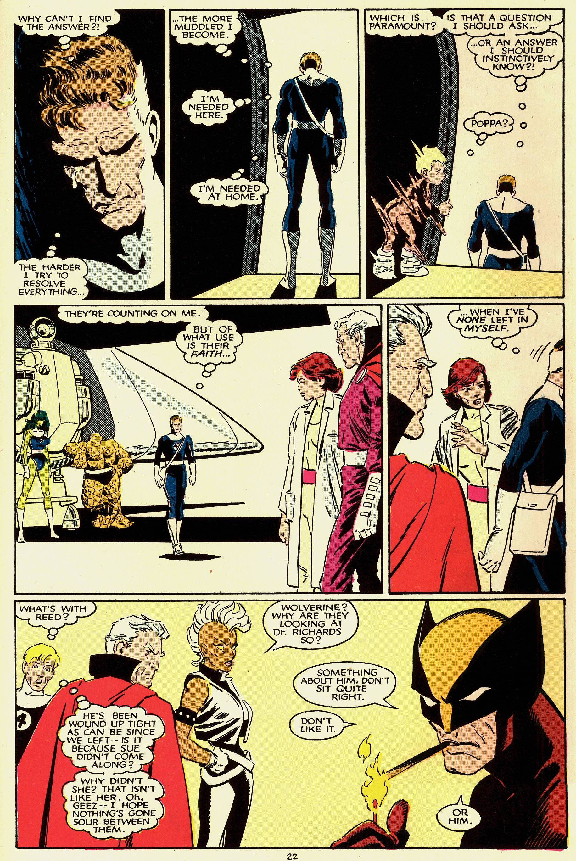 Read online Fantastic Four vs. X-Men comic -  Issue #1 - 23