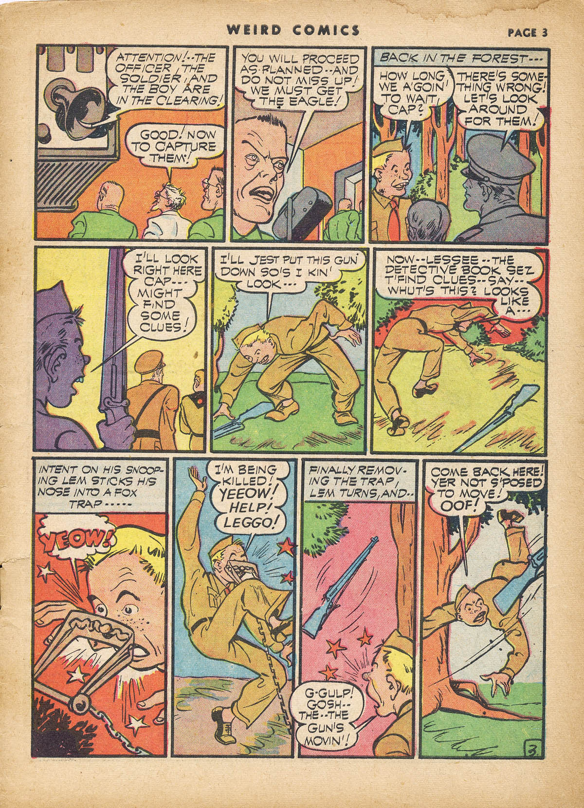 Read online Weird Comics comic -  Issue #19 - 5