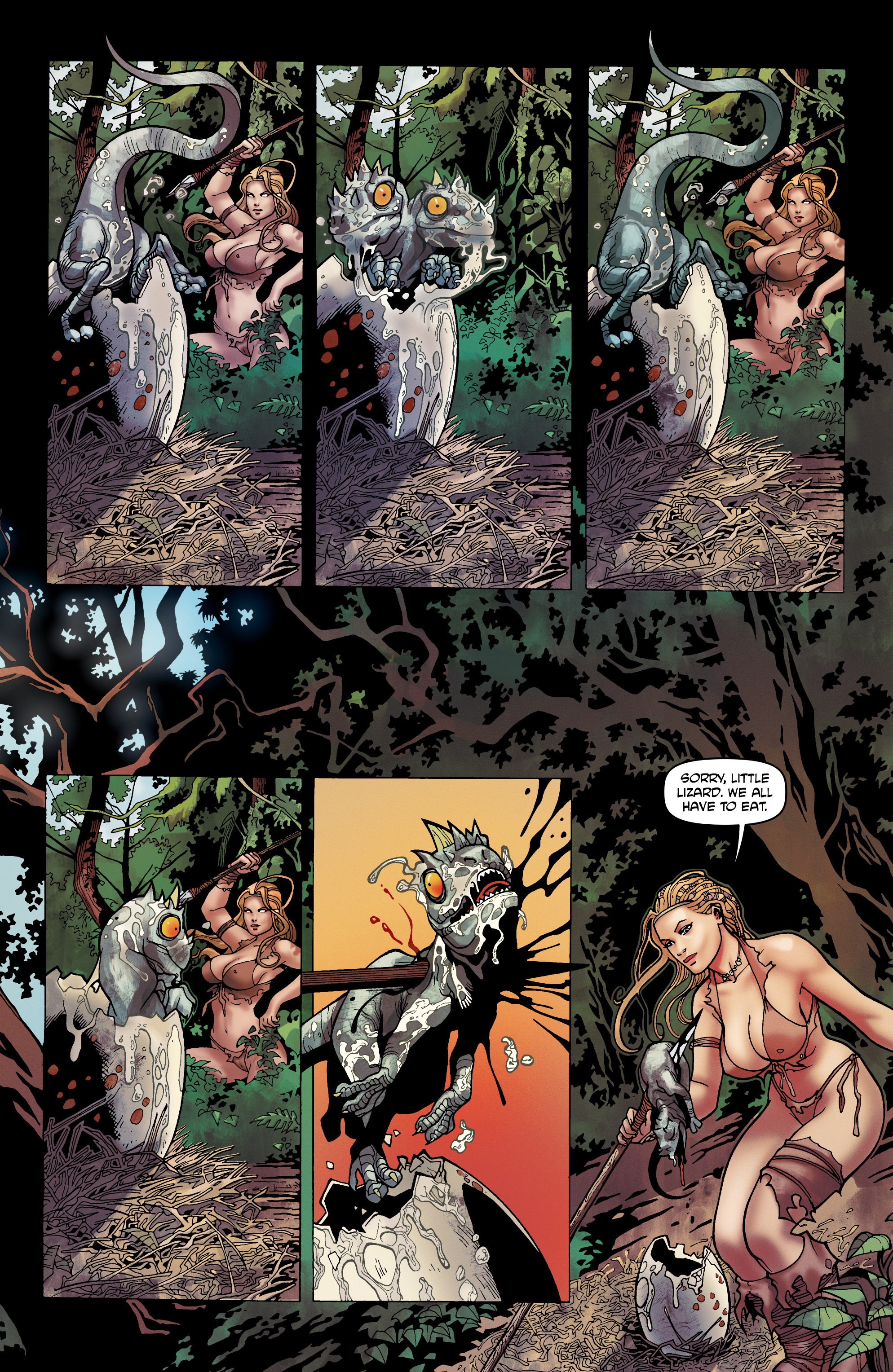 Read online Jungle Fantasy: Ivory comic -  Issue #1 - 24