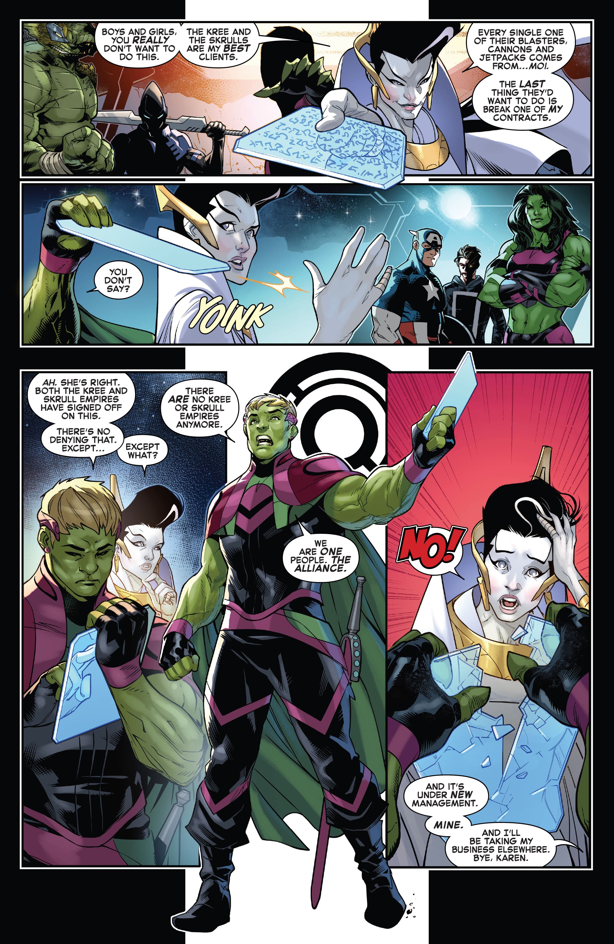 Read online Empyre: Fallout Fantastic Four comic -  Issue # Full - 16