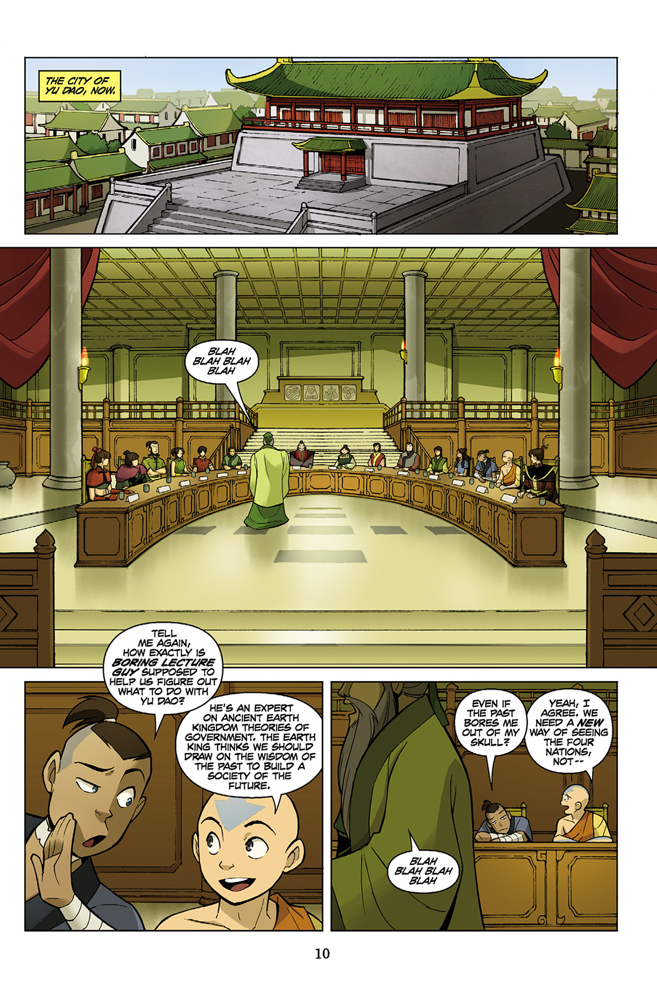 Read online Nickelodeon Avatar: The Last Airbender - The Search comic -  Issue # Part 1 - 11