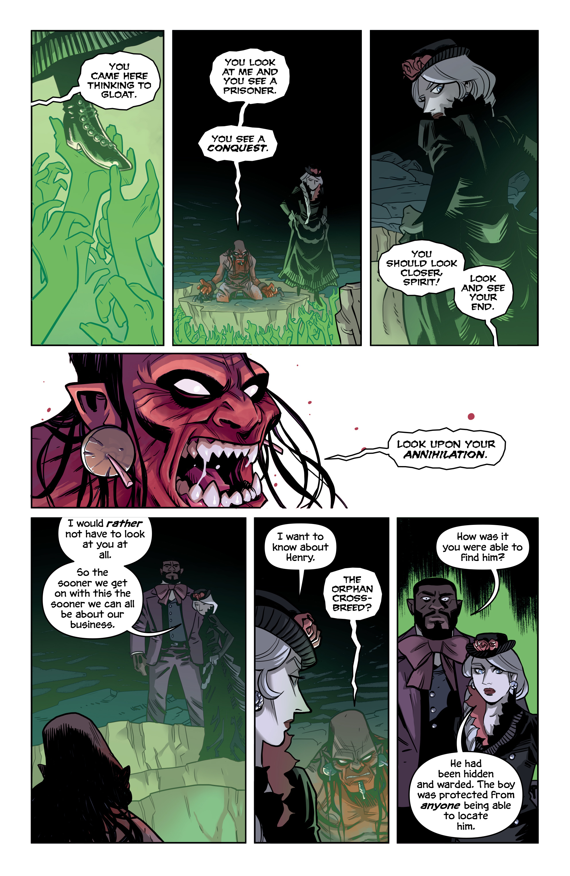 Read online Shadow Roads comic -  Issue #6 - 22