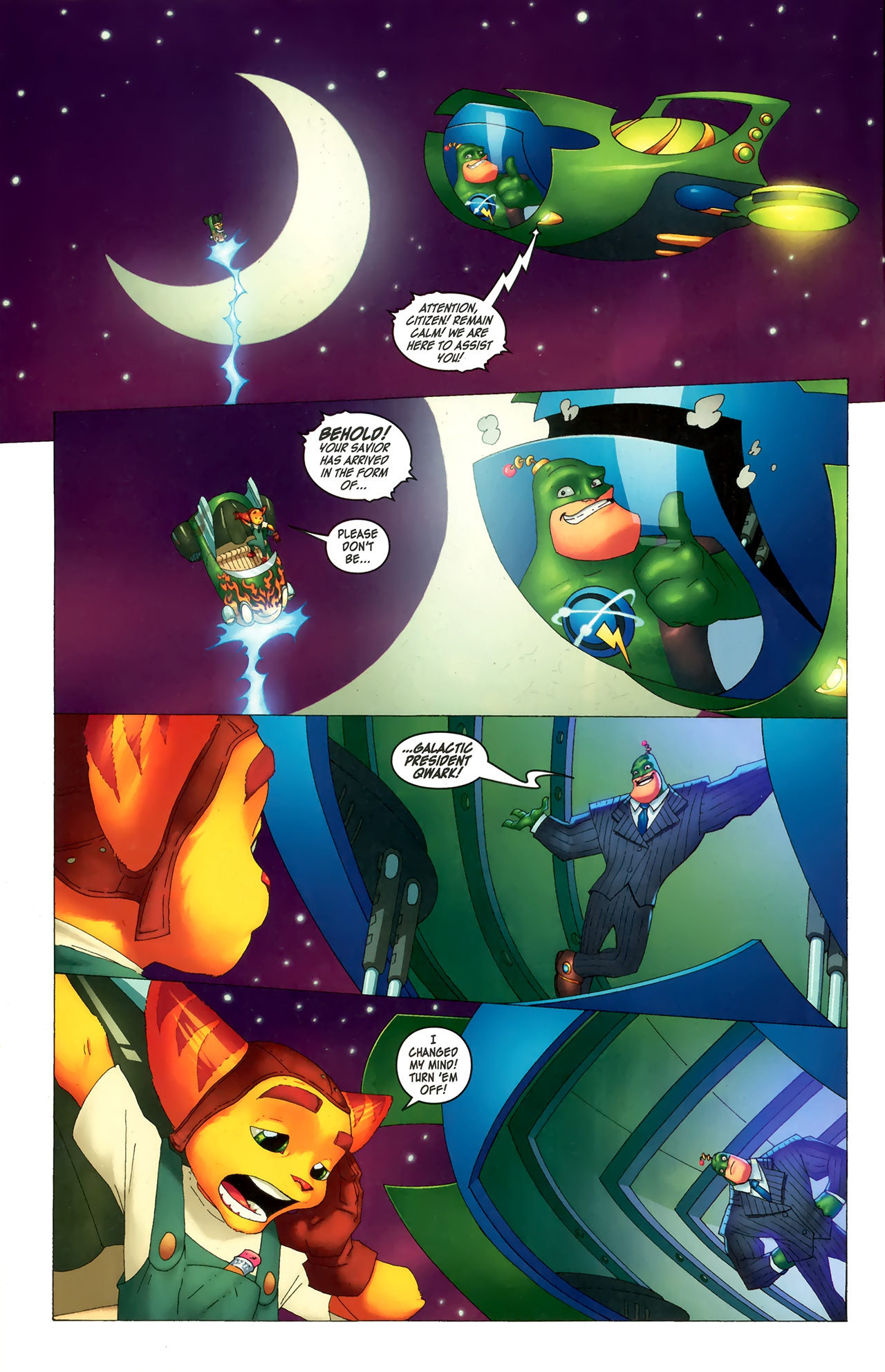 Read online Ratchet & Clank comic -  Issue #1 - 5