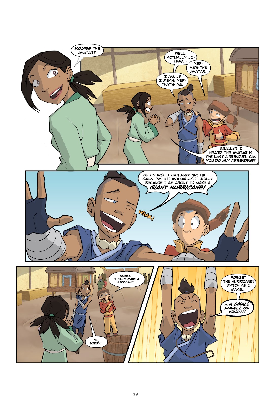 Nickelodeon Avatar: The Last Airbender–The Lost Adventures & Team Avatar Tales Library Edition issue TPB (Part 1) - Page 40