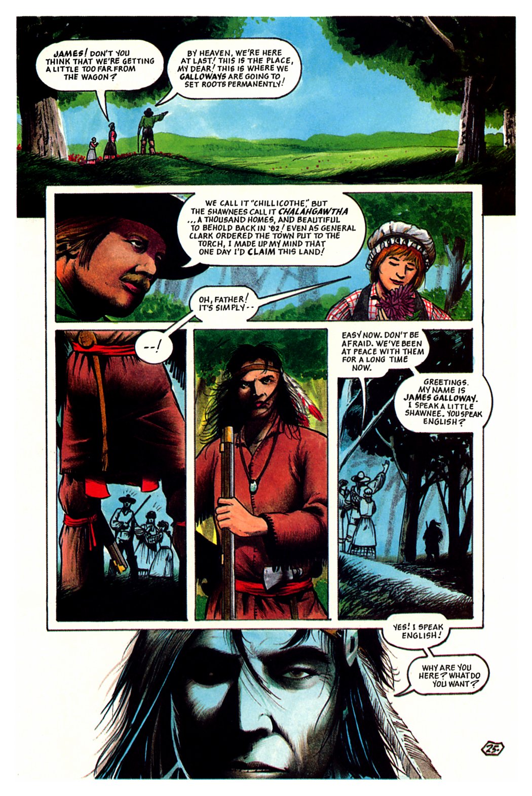 Read online Allen W. Eckert's Tecumseh! comic -  Issue # Full - 29