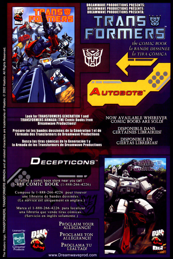 Read online Transformers Armada Mini-Comics comic -  Issue #1 - 11