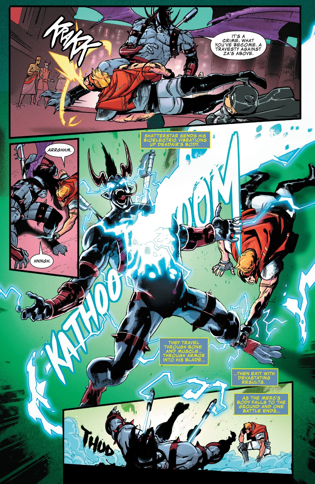 Read online Shatterstar comic -  Issue #3 - 19