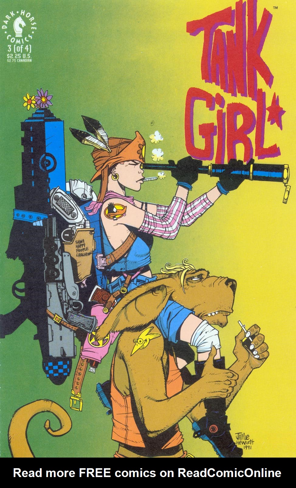 Read online Hewlett and Martin's Tank Girl comic -  Issue # TPB - 64