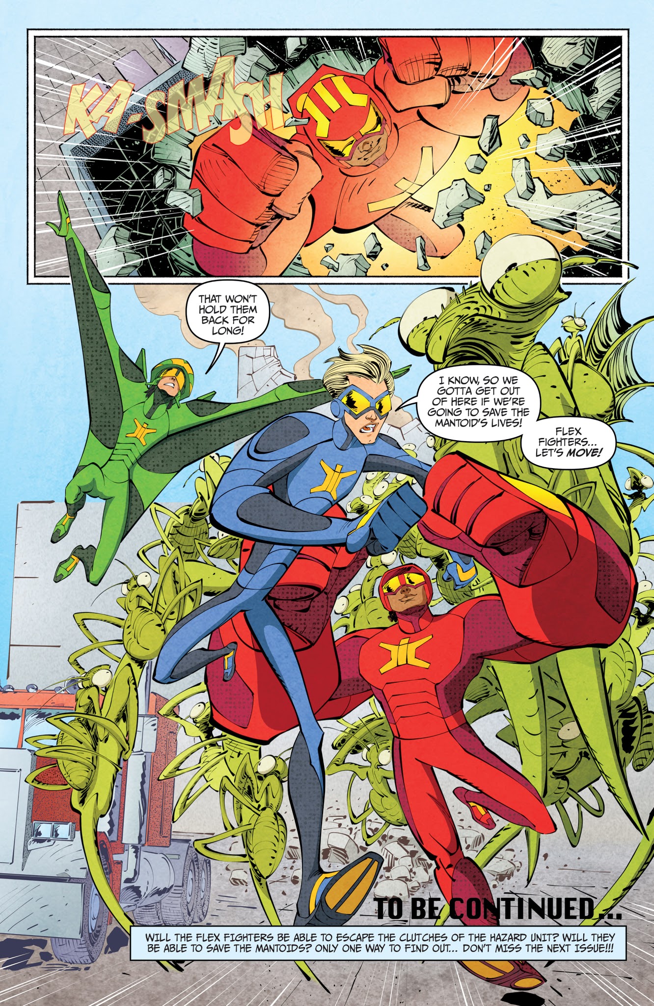 Read online Stretch Armstrong and the Flex Fighters comic -  Issue #2 - 20