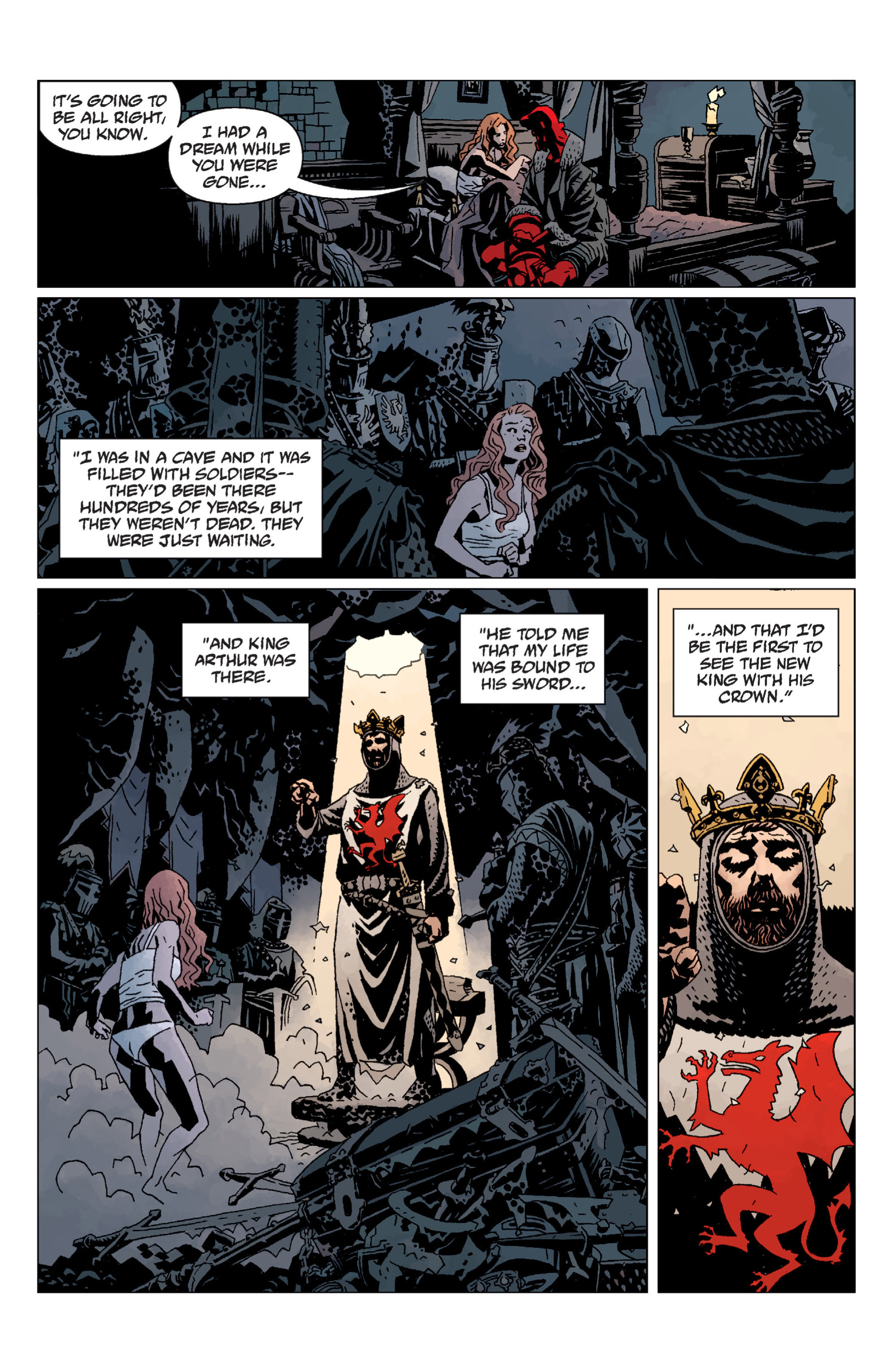 Read online Hellboy comic -  Issue #9 - 141