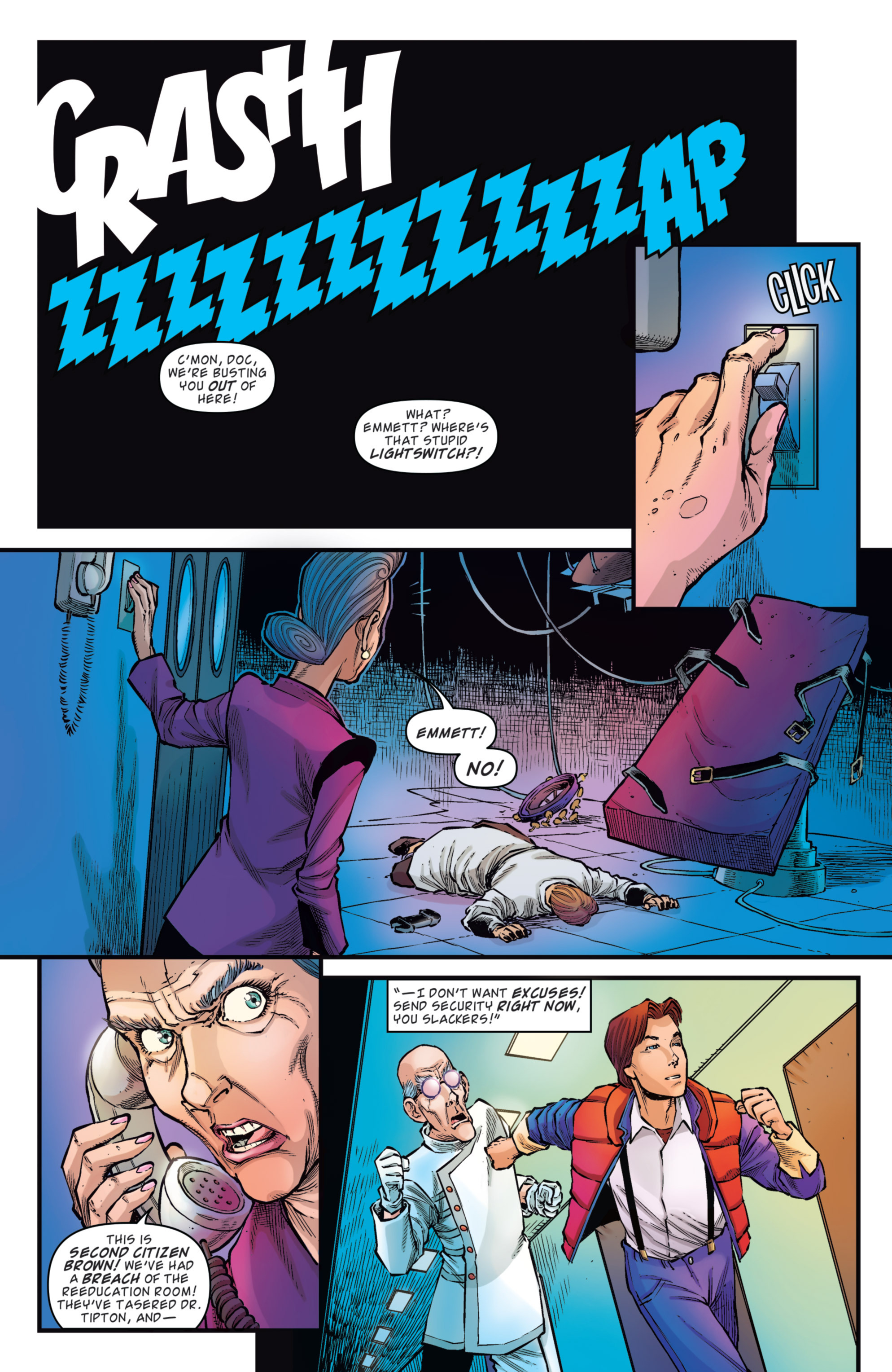Read online Back to the Future: Citizen Brown comic -  Issue #4 - 9