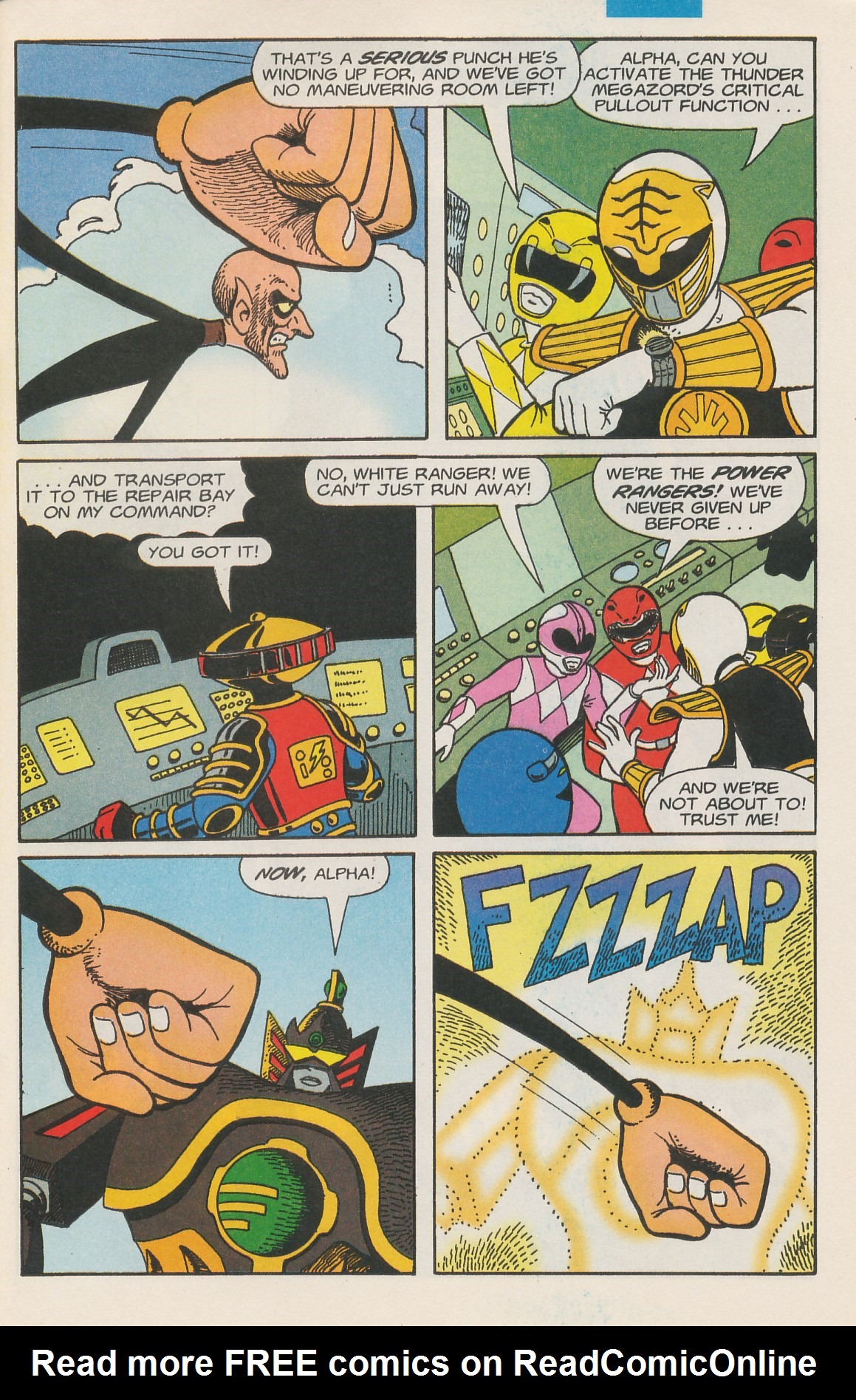 Read online Saban's Mighty Morphin Power Rangers (1995) comic -  Issue #1 - 29