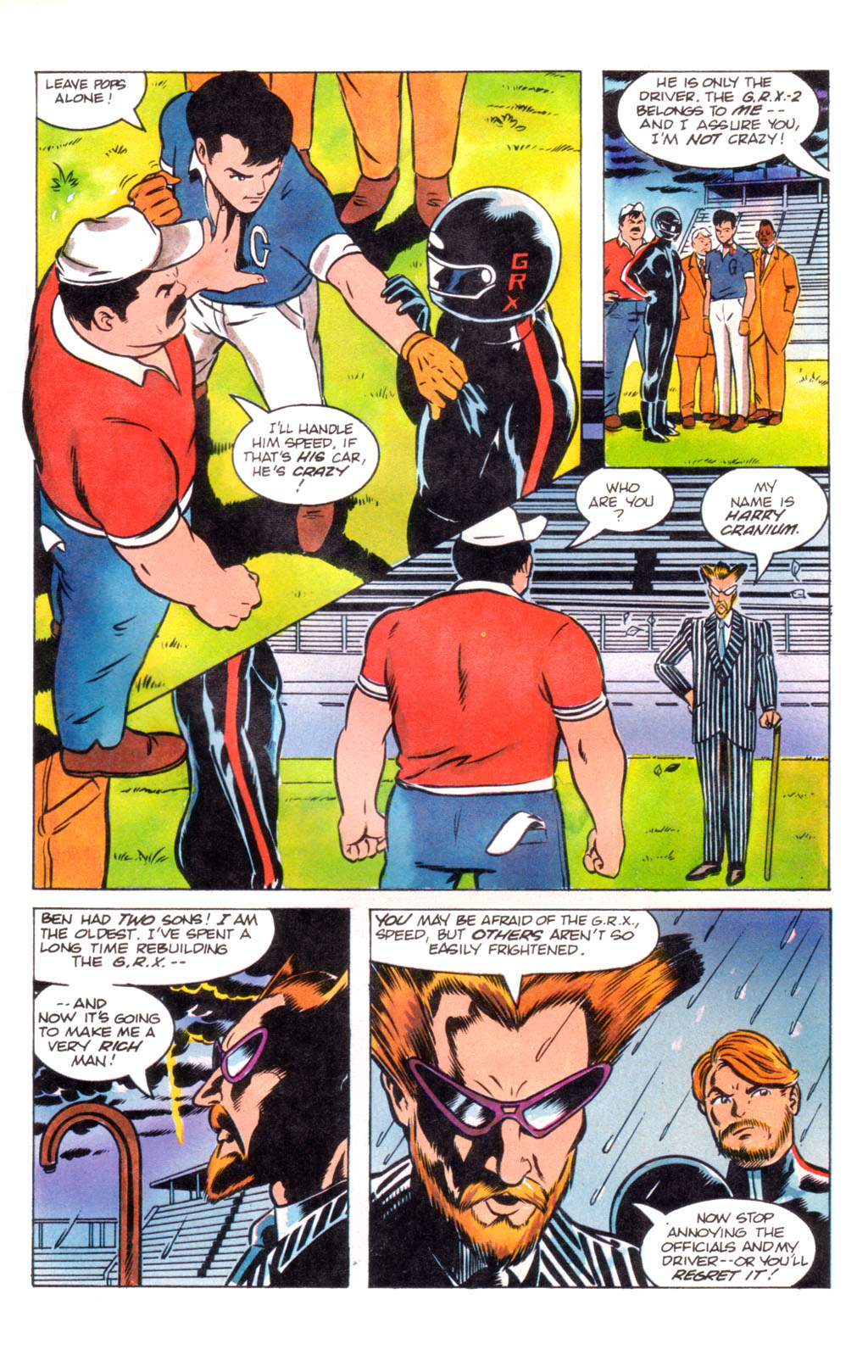 Read online Speed Racer (1987) comic -  Issue #8 - 9