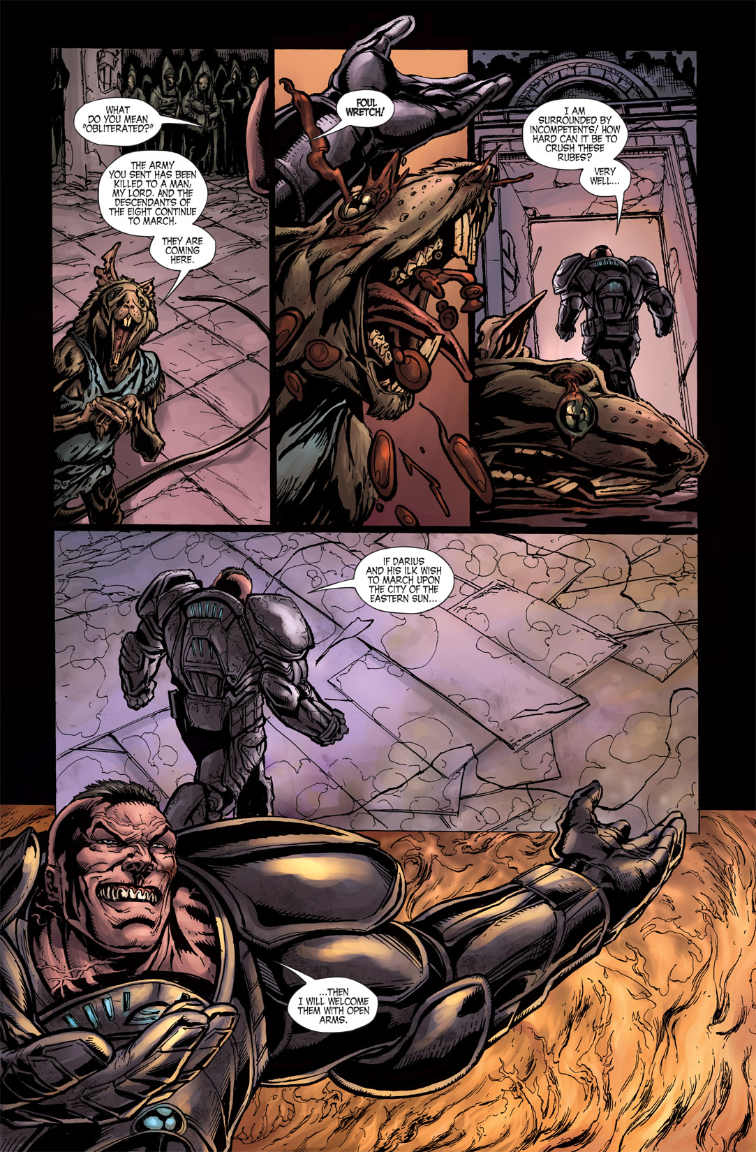 Read online Last Reign: Kings of War comic -  Issue #4 - 23