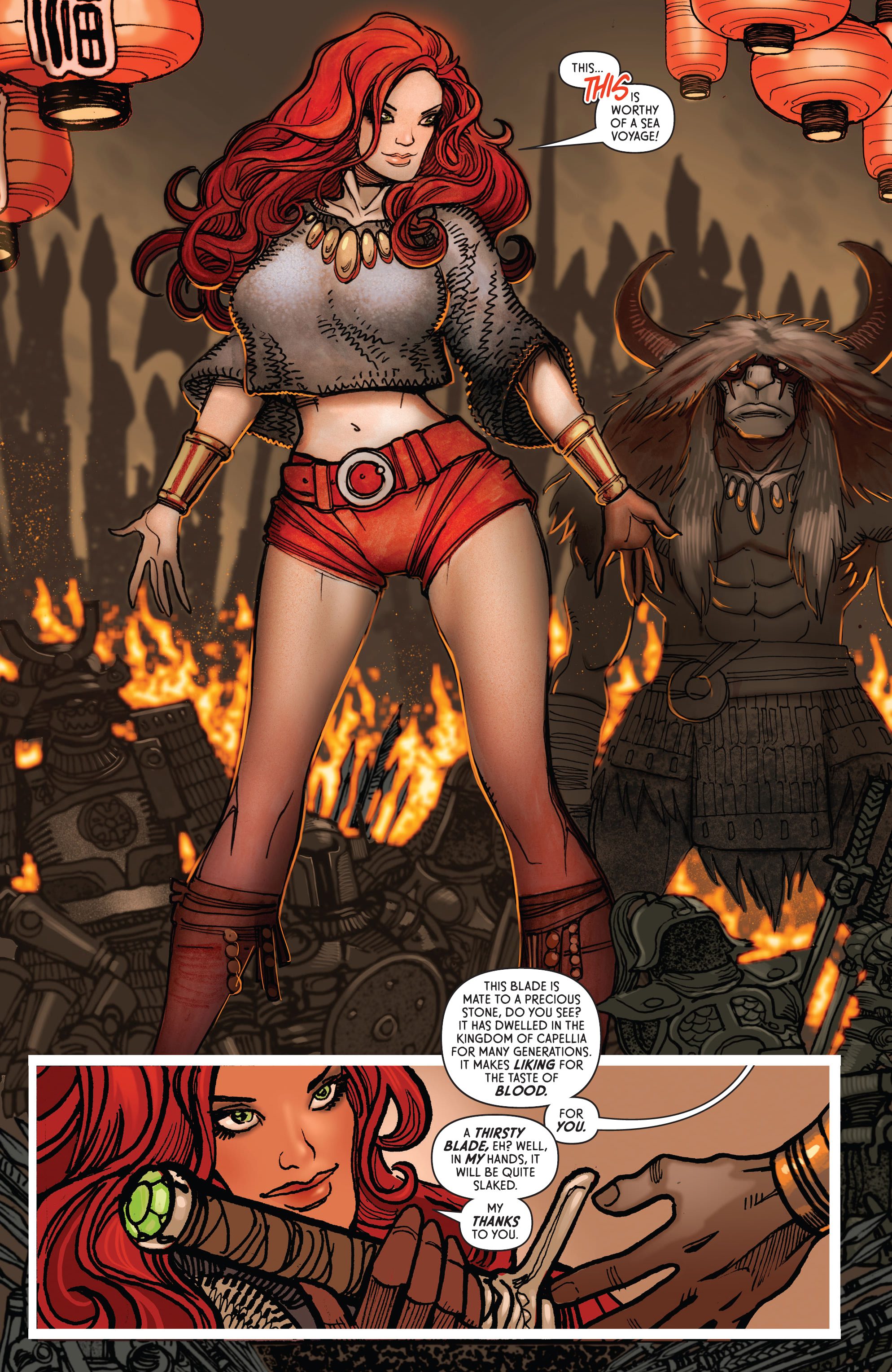 Read online The Invincible Red Sonja comic -  Issue #9 - 21