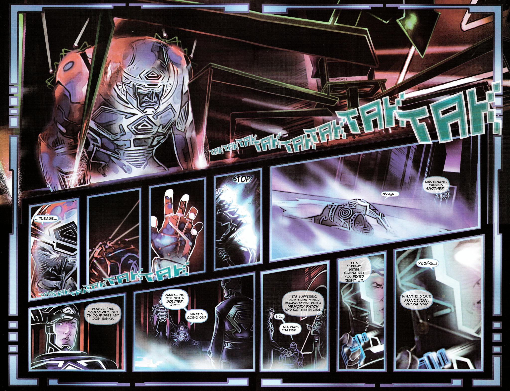 Read online TRON: Ghost in the Machine comic -  Issue #2 - 6