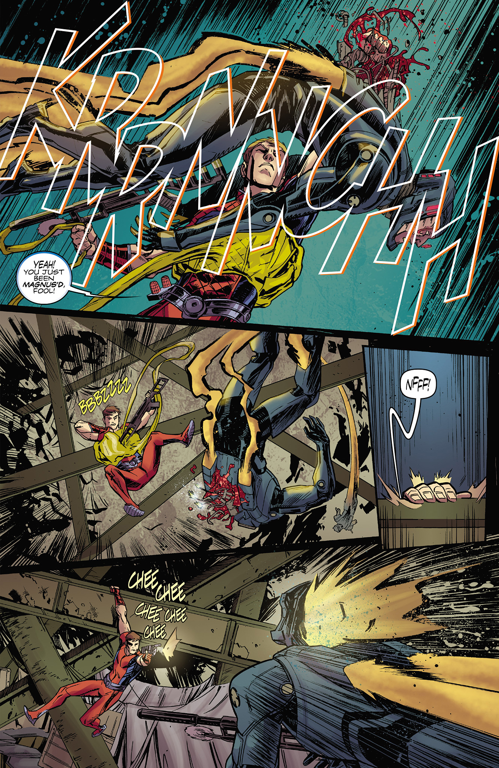 Read online Magnus Robot Fighter (2014) comic -  Issue #5 - 16