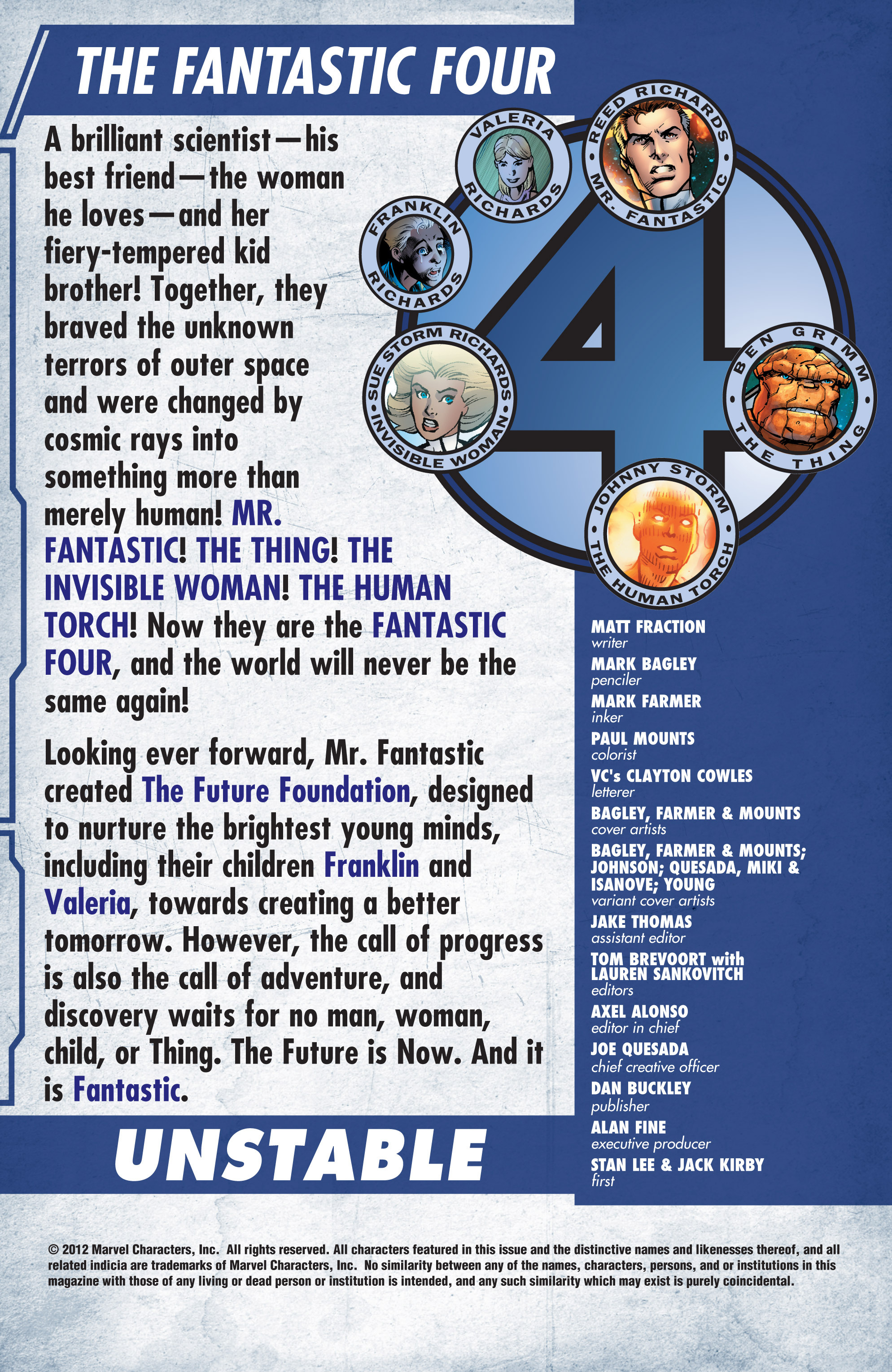 Read online Fantastic Four (2013) comic -  Issue #1 - 2