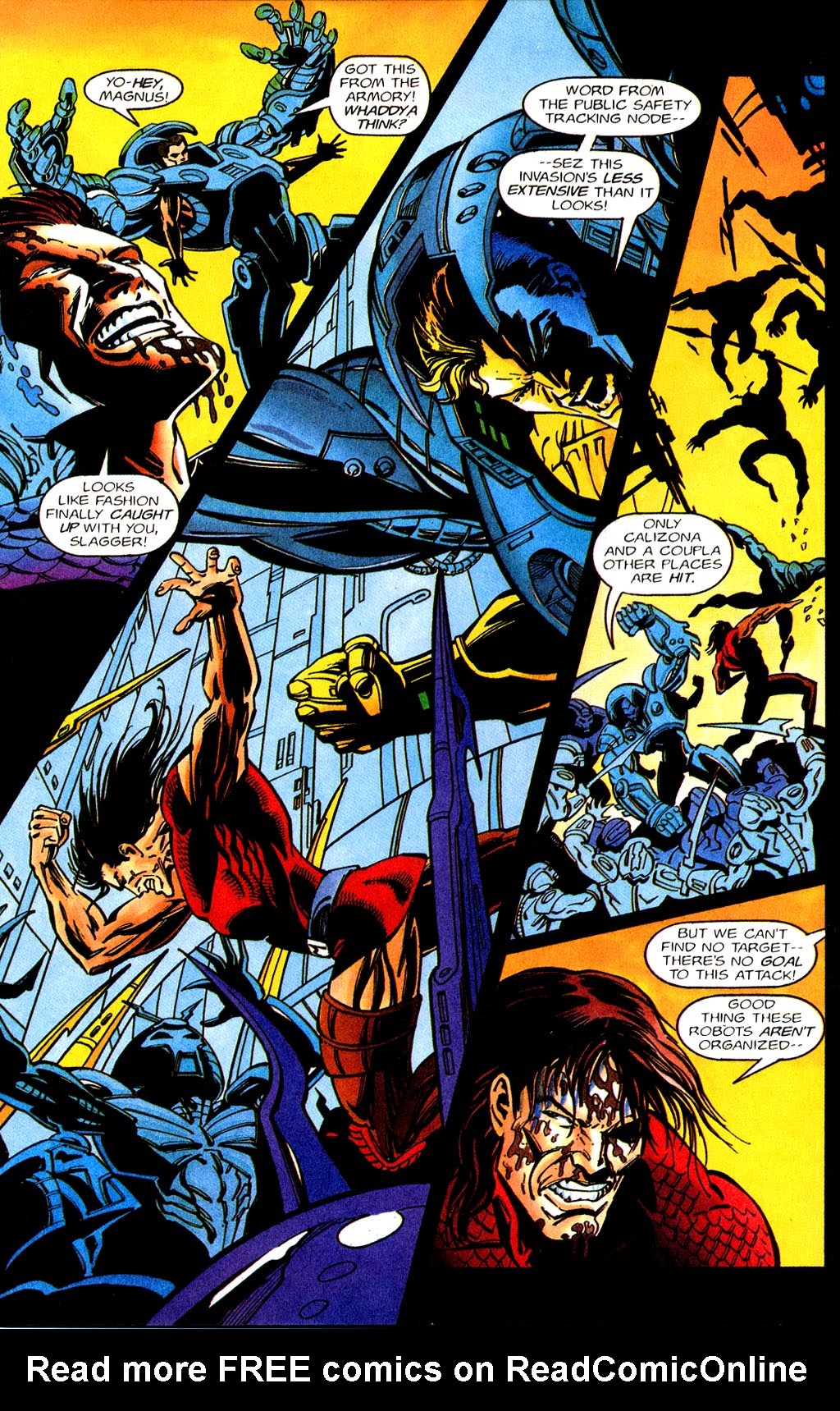 Read online Magnus Robot Fighter (1991) comic -  Issue #51 - 9