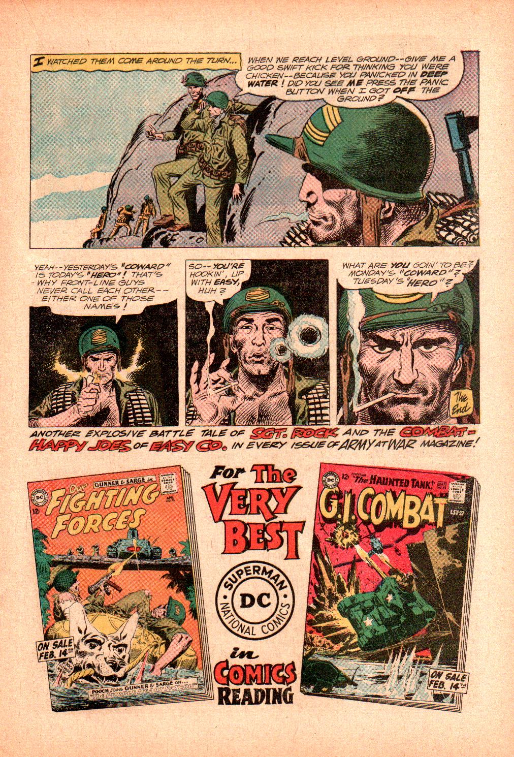 Read online Our Army at War (1952) comic -  Issue #129 - 17