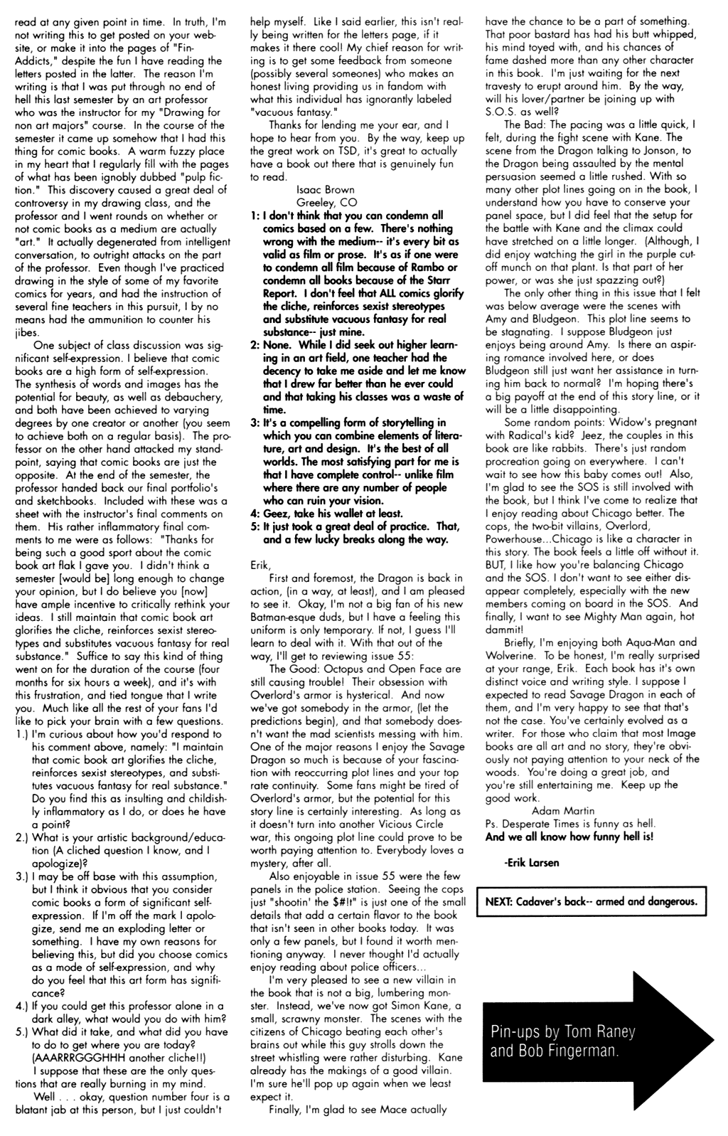 Read online The Savage Dragon (1993) comic -  Issue #57 - 28