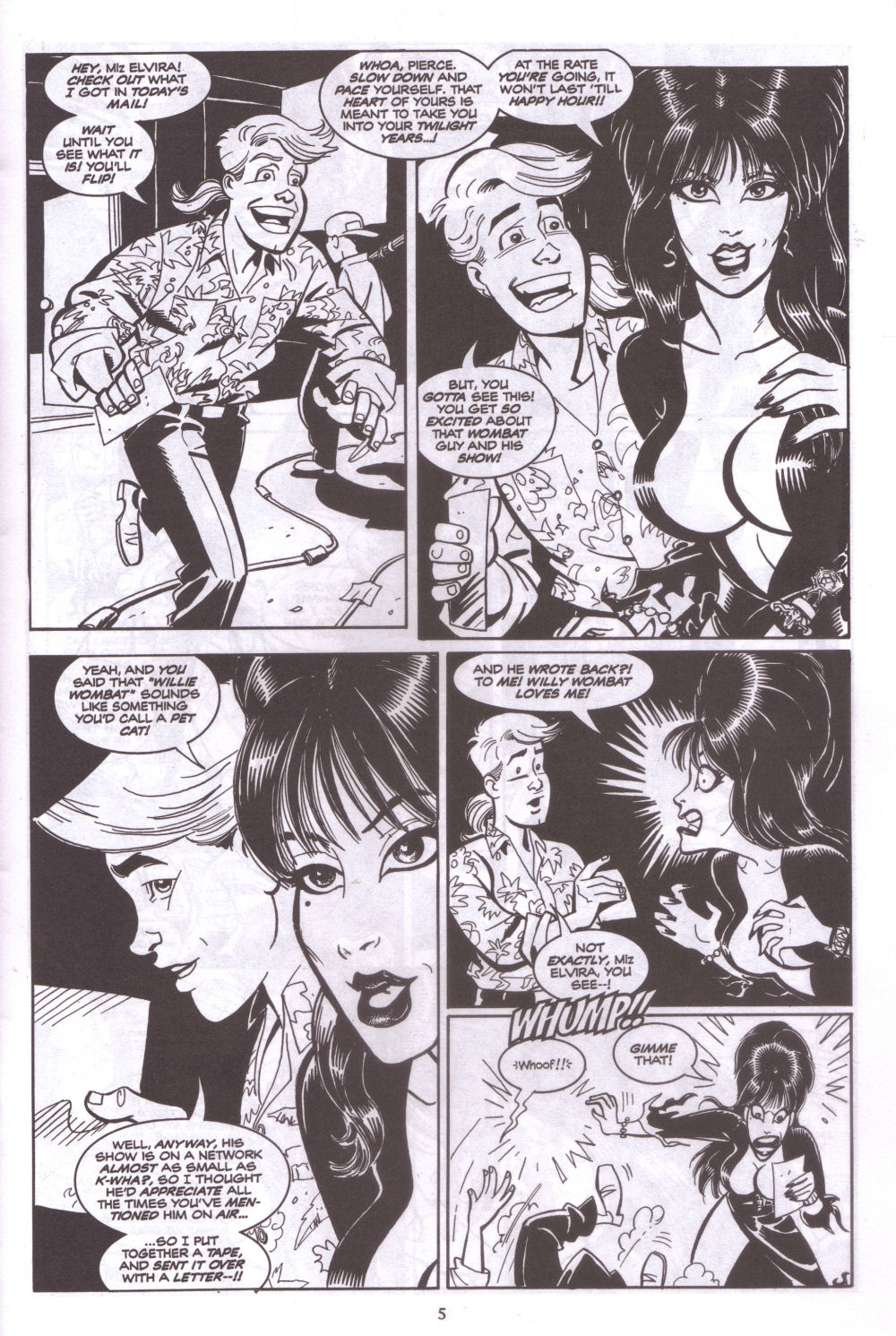 Read online Elvira, Mistress of the Dark comic -  Issue #70 - 7