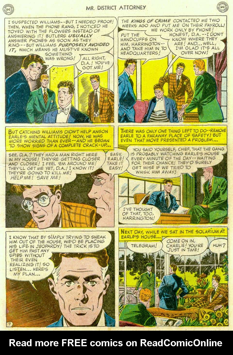 Read online Mr. District Attorney comic -  Issue #19 - 9