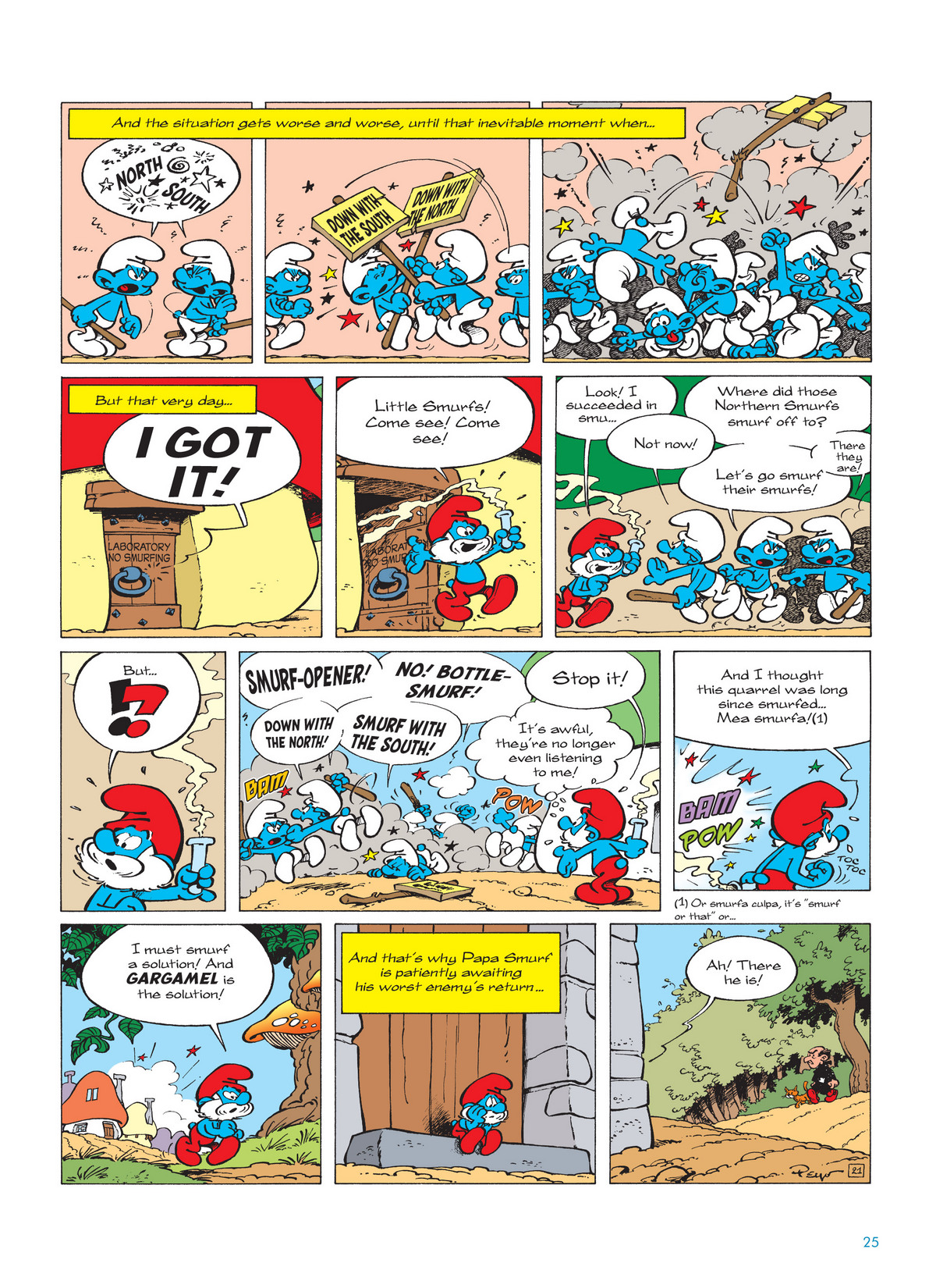 Read online The Smurfs comic -  Issue #12 - 25