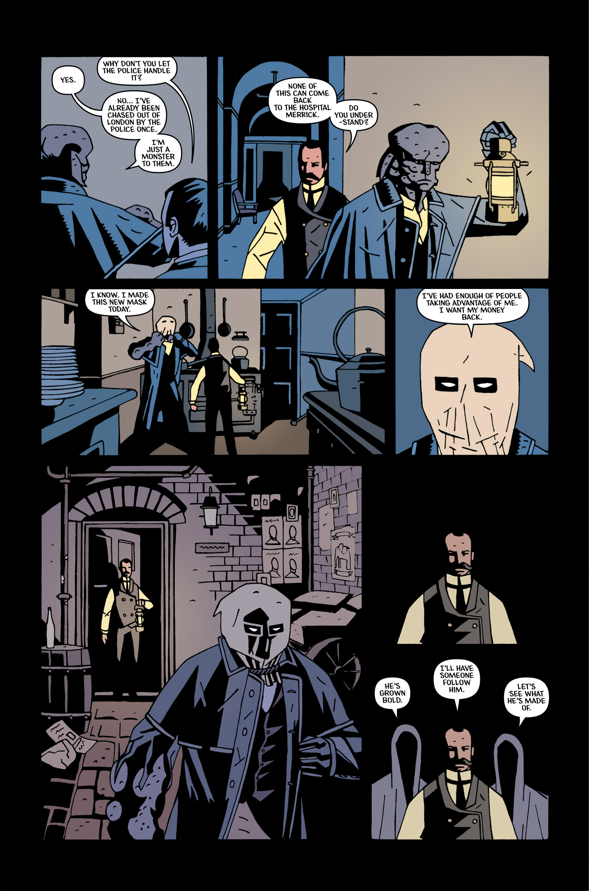 Read online Merrick: The Sensational Elephantman comic -  Issue #3 - 14