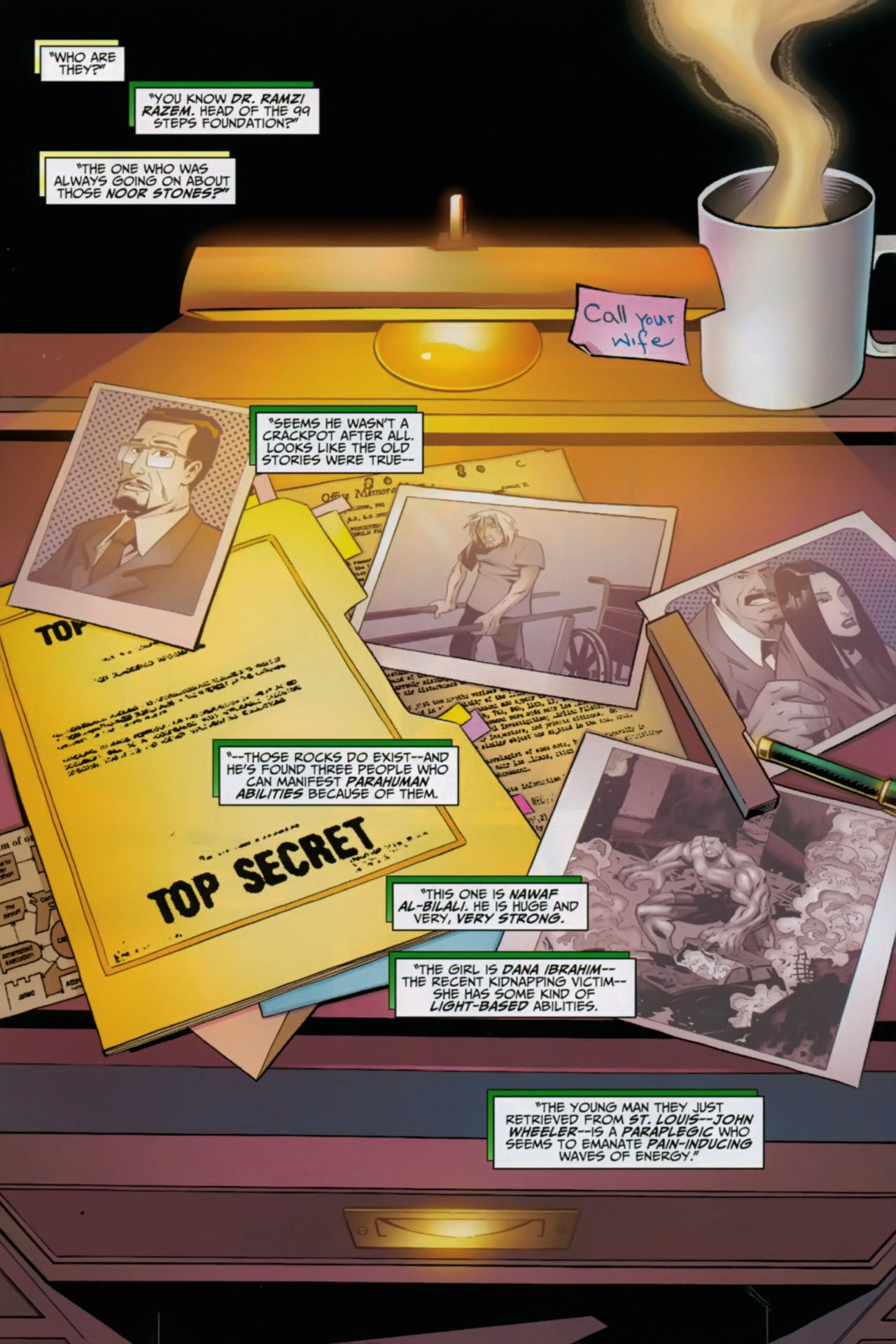 Read online The 99 comic -  Issue #1 - 2