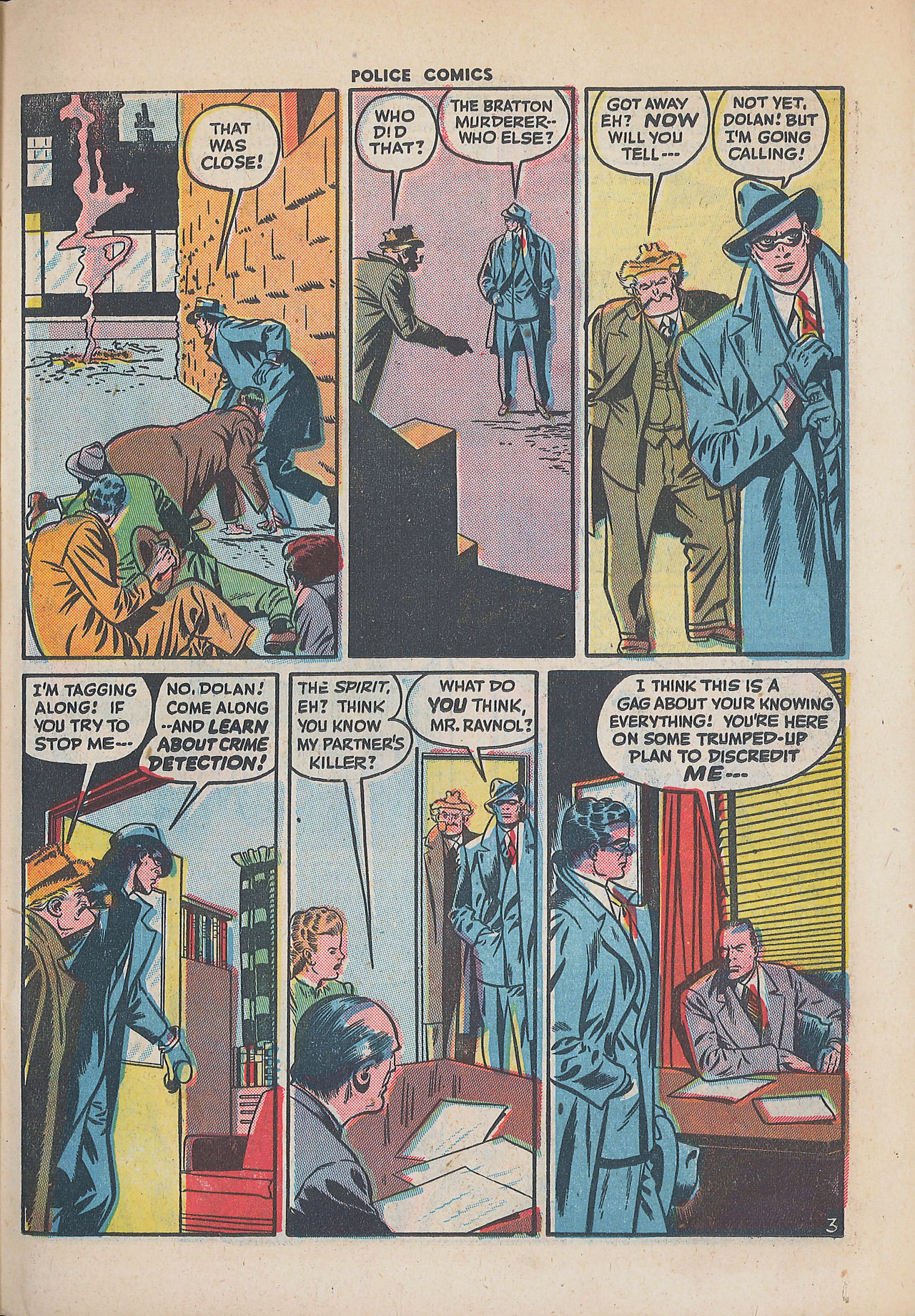 Read online Police Comics comic -  Issue #87 - 35