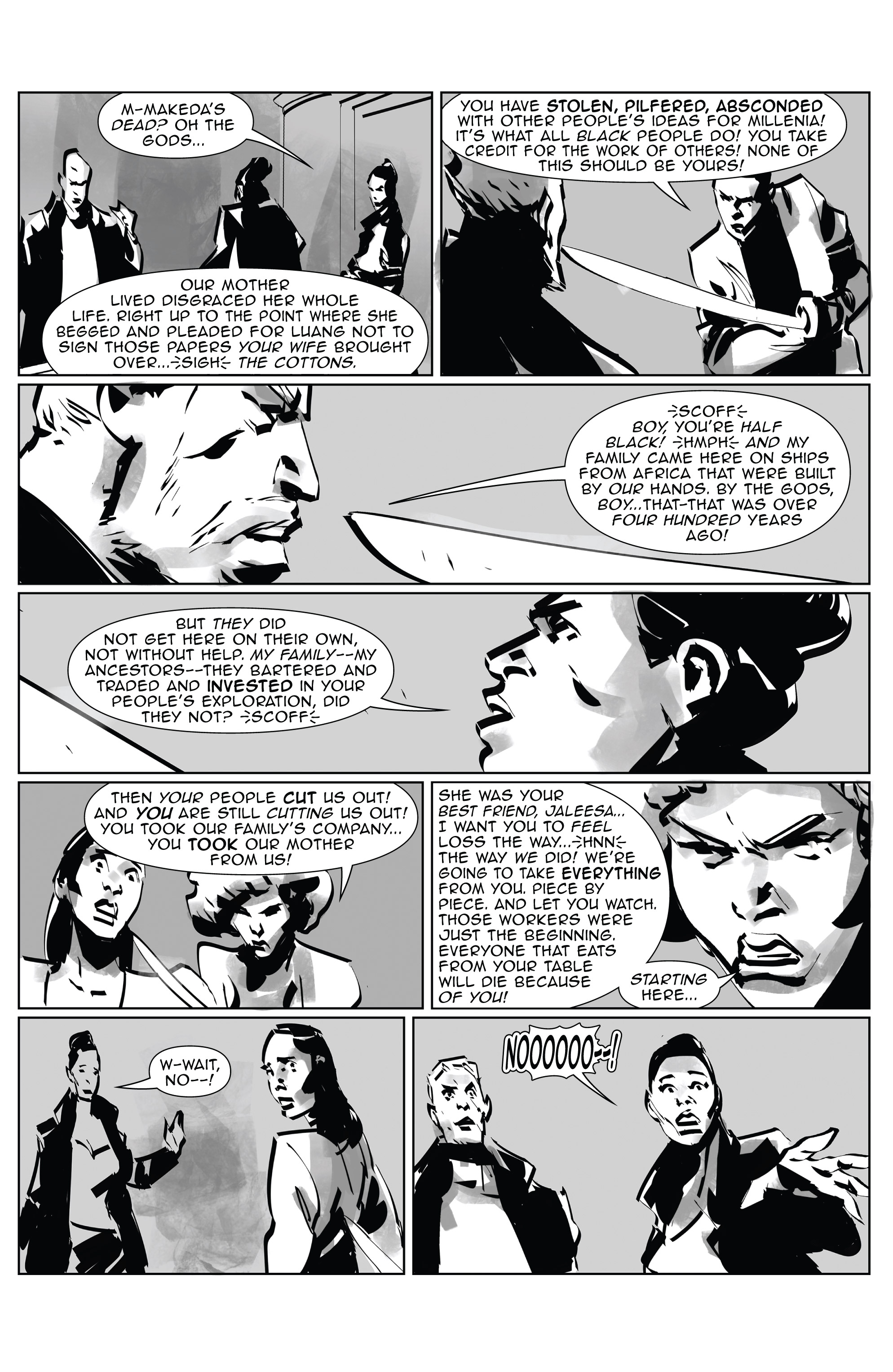 Read online Black Cotton comic -  Issue #6 - 10