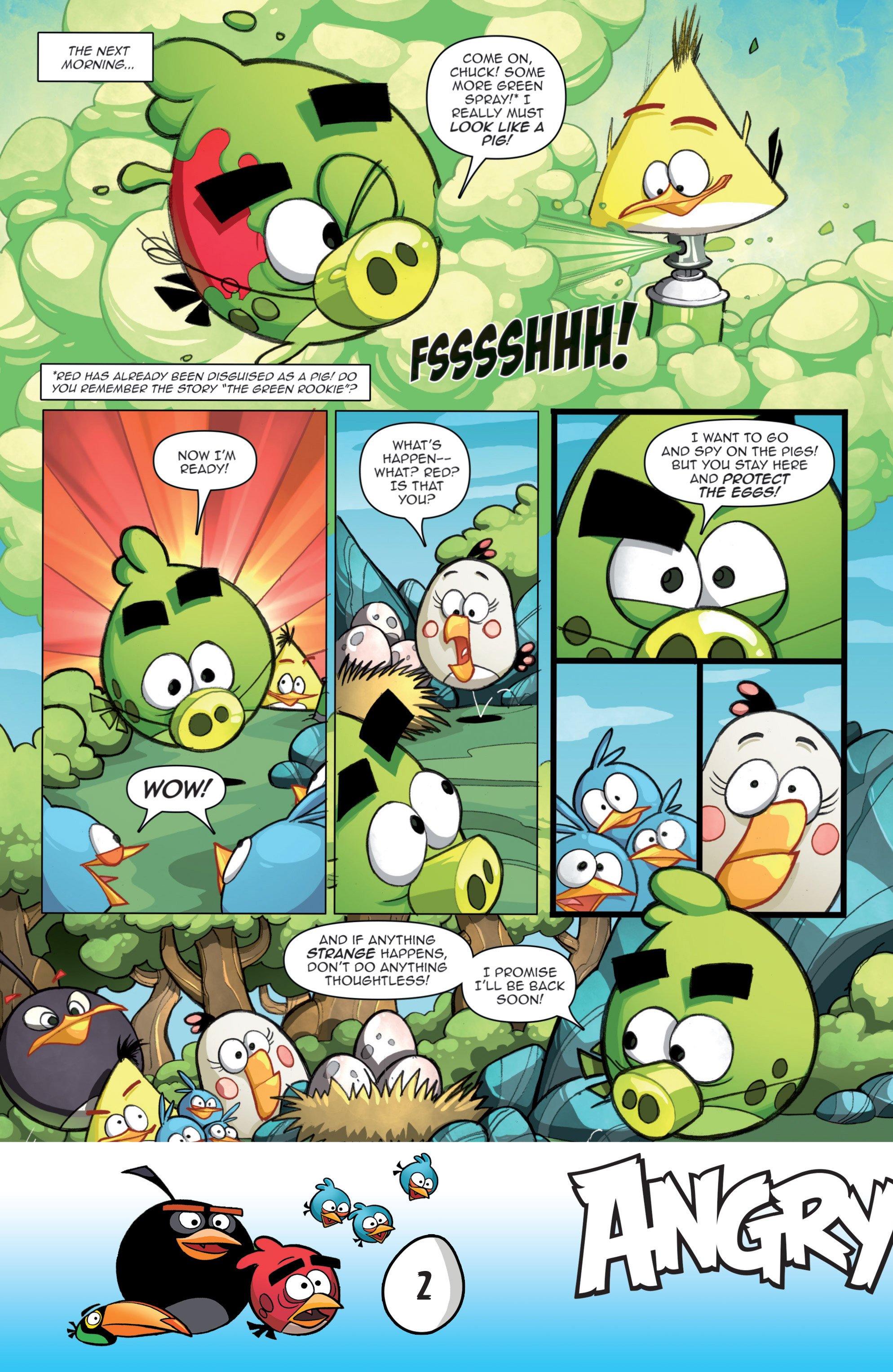 Read online Angry Birds Comics: Game Play comic -  Issue #2 - 4
