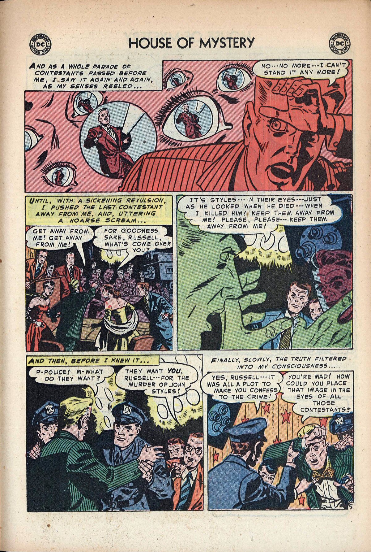 Read online House of Mystery (1951) comic -  Issue #17 - 23