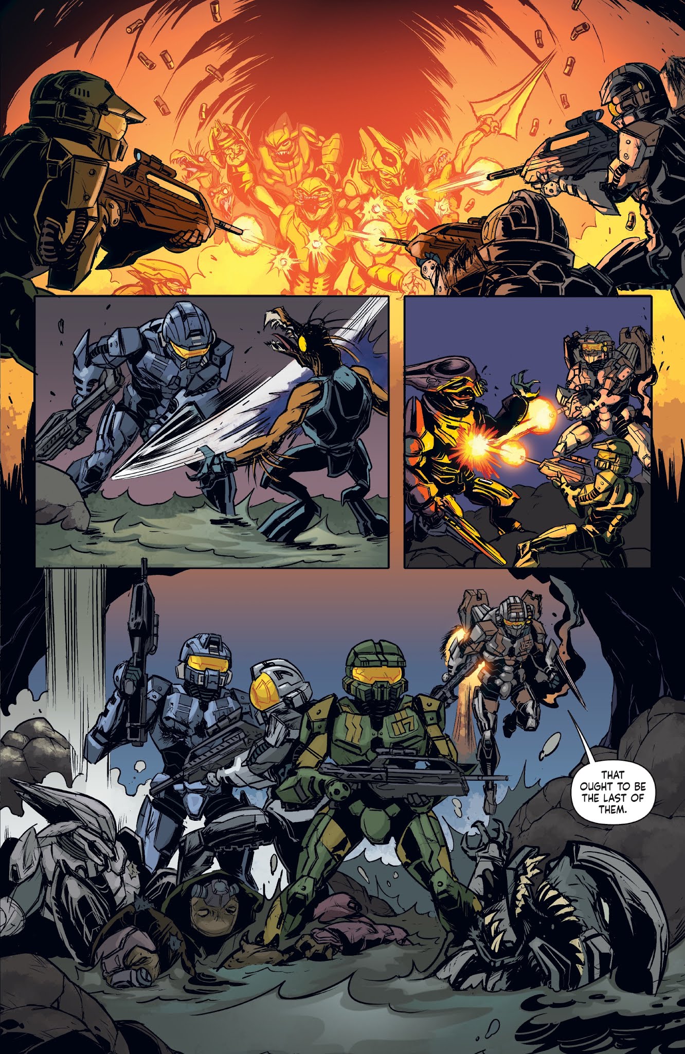 Read online Halo: Collateral Damage comic -  Issue #3 - 11