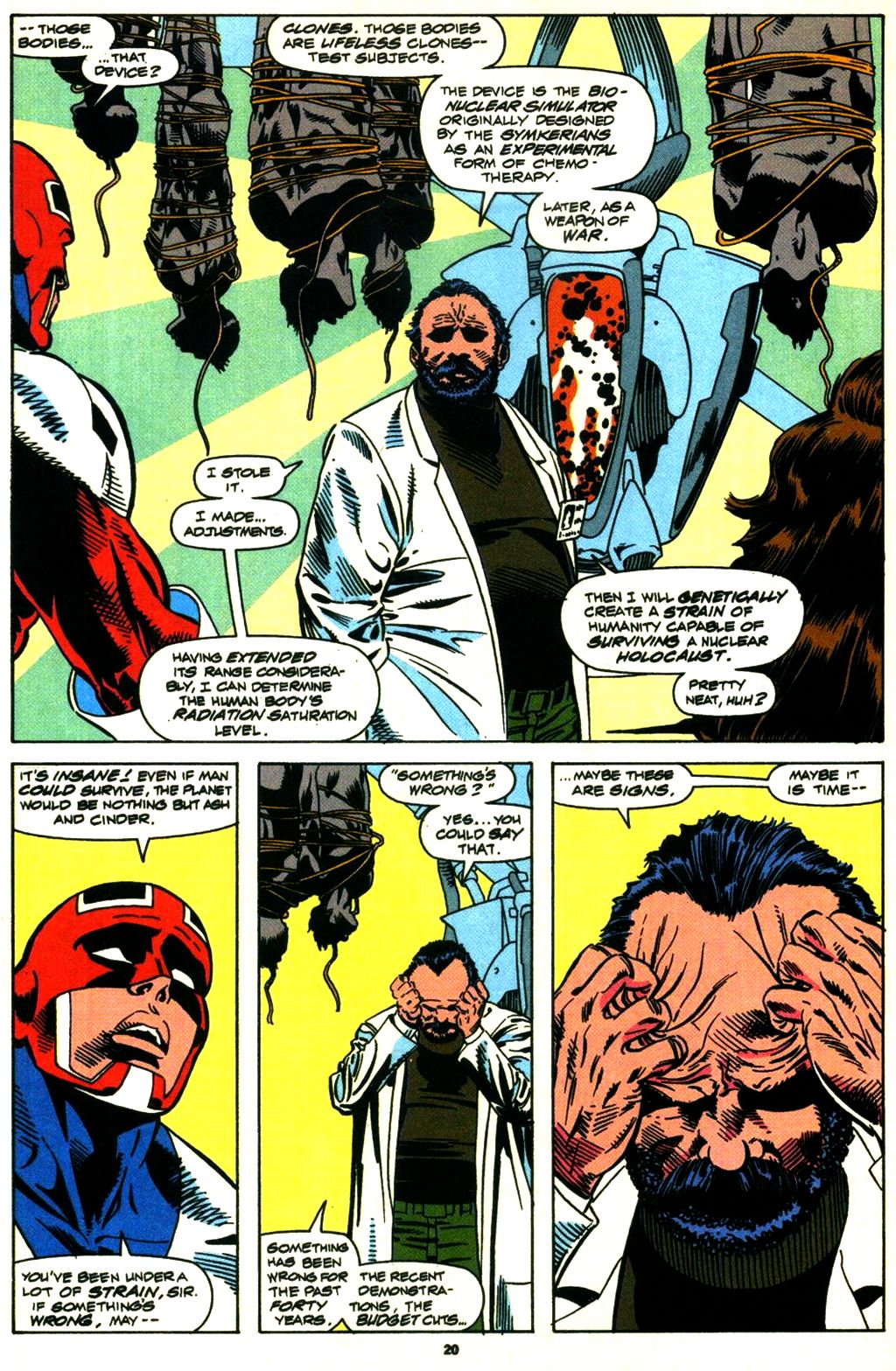 Read online Excalibur (1988) comic -  Issue #36 - 16