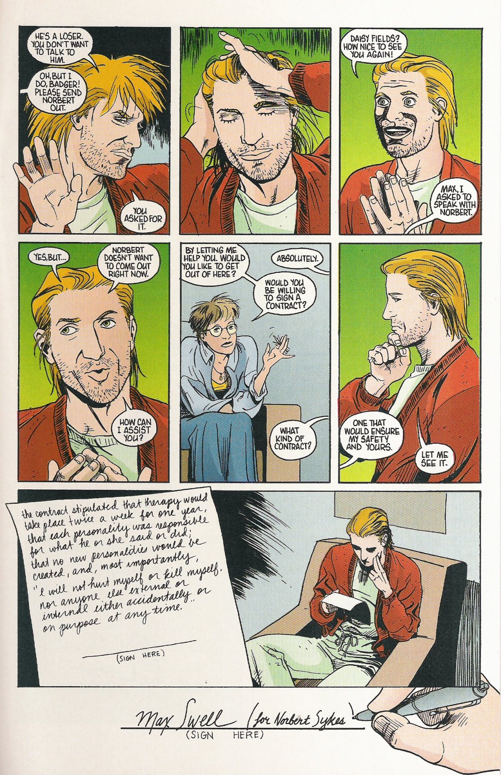 Read online Badger: Shattered Mirror comic -  Issue #1 - 25