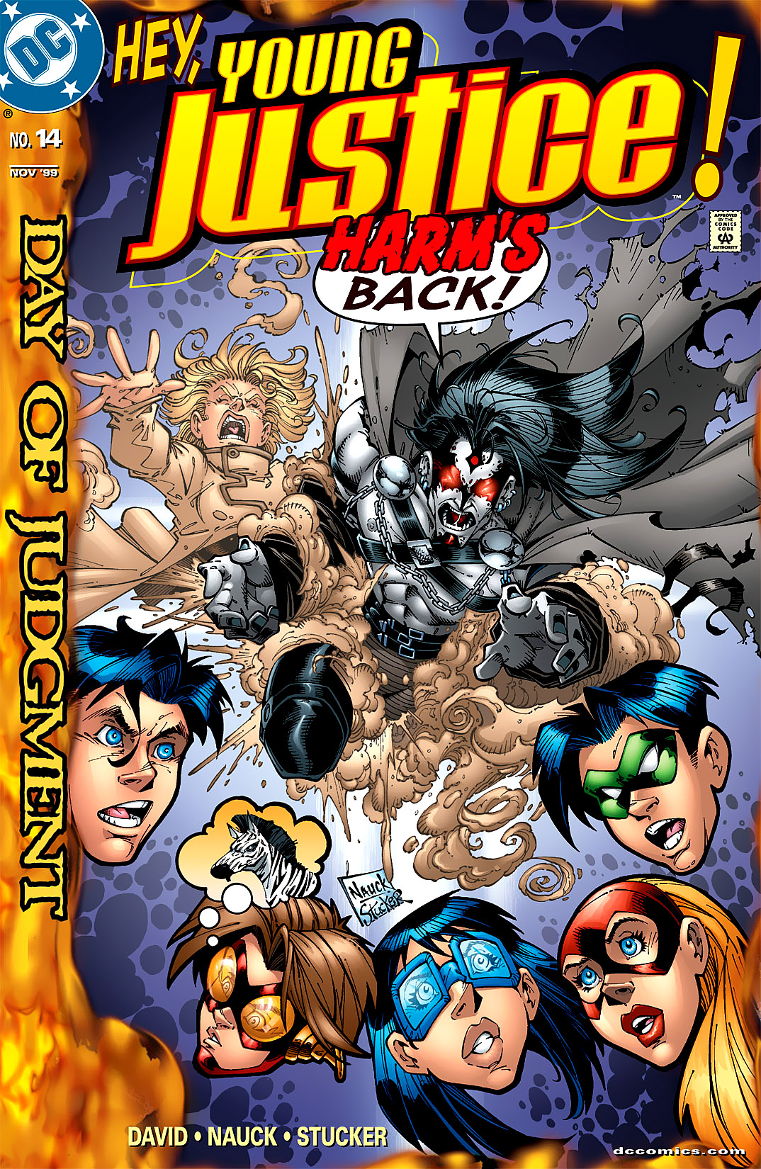 Read online Young Justice (1998) comic -  Issue #14 - 1