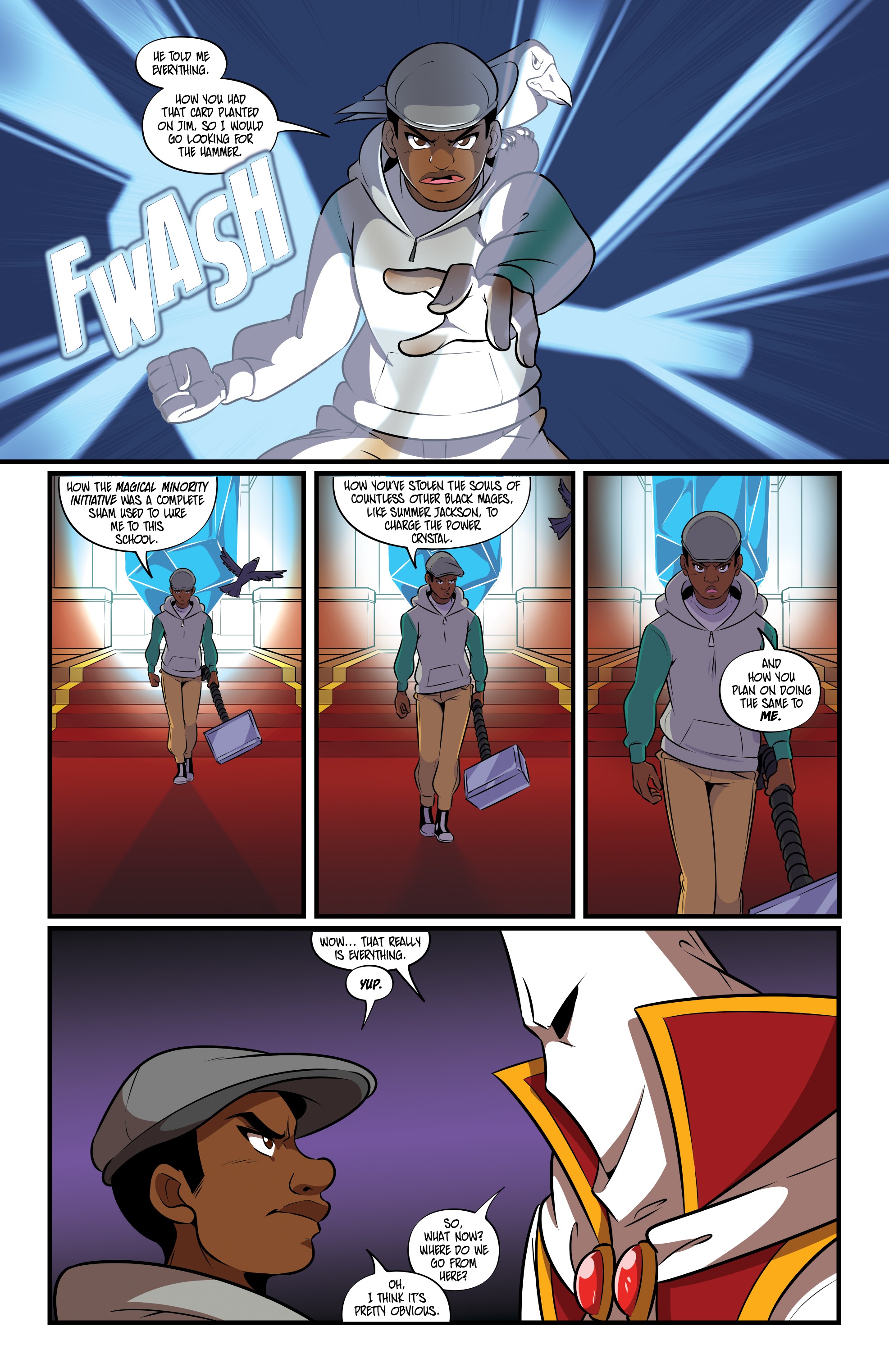 Read online The Black Mage comic -  Issue # TPB - 84